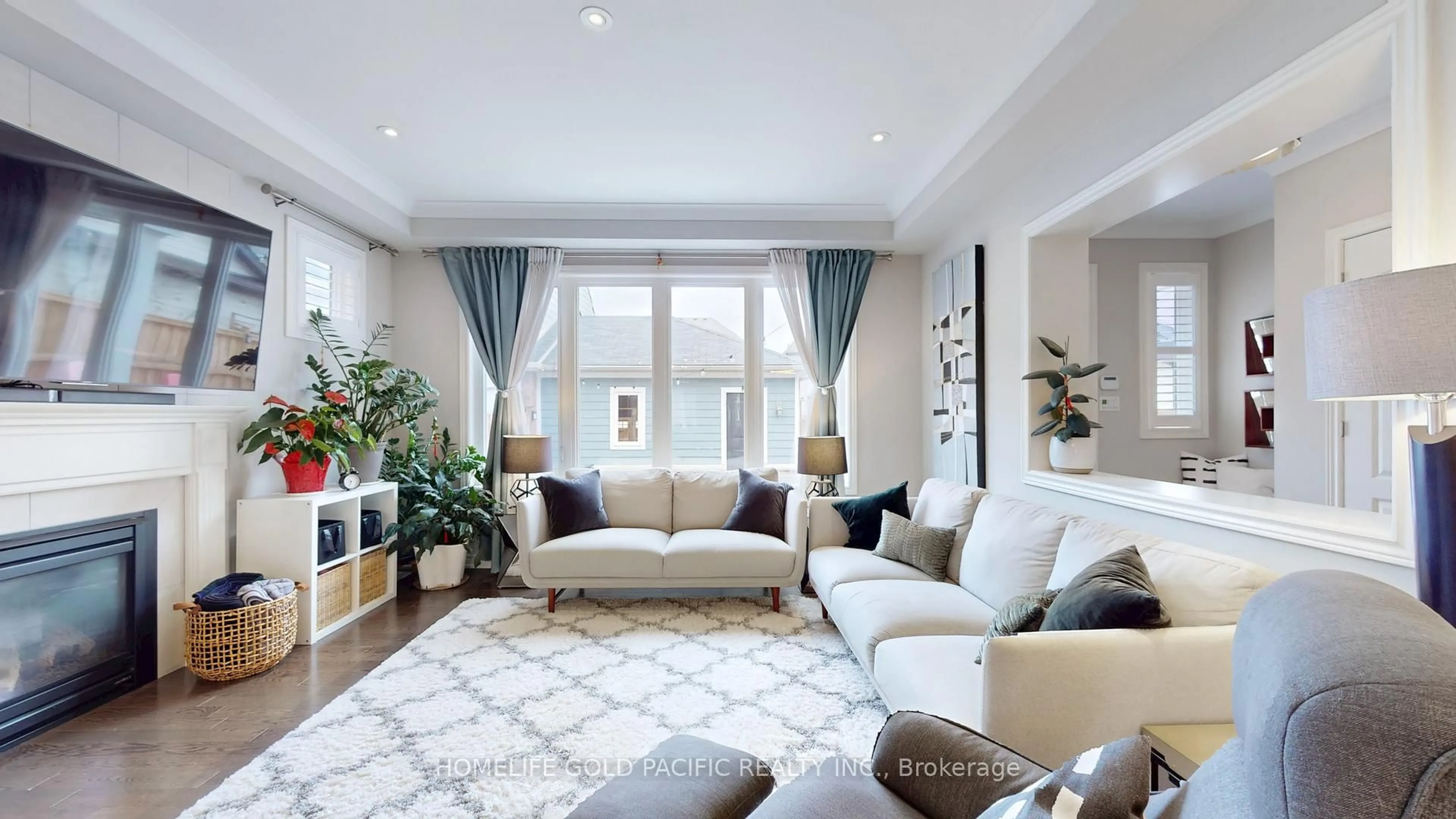 Living room with furniture, unknown for 266 Riverlands Ave, Markham Ontario L6B 0W2