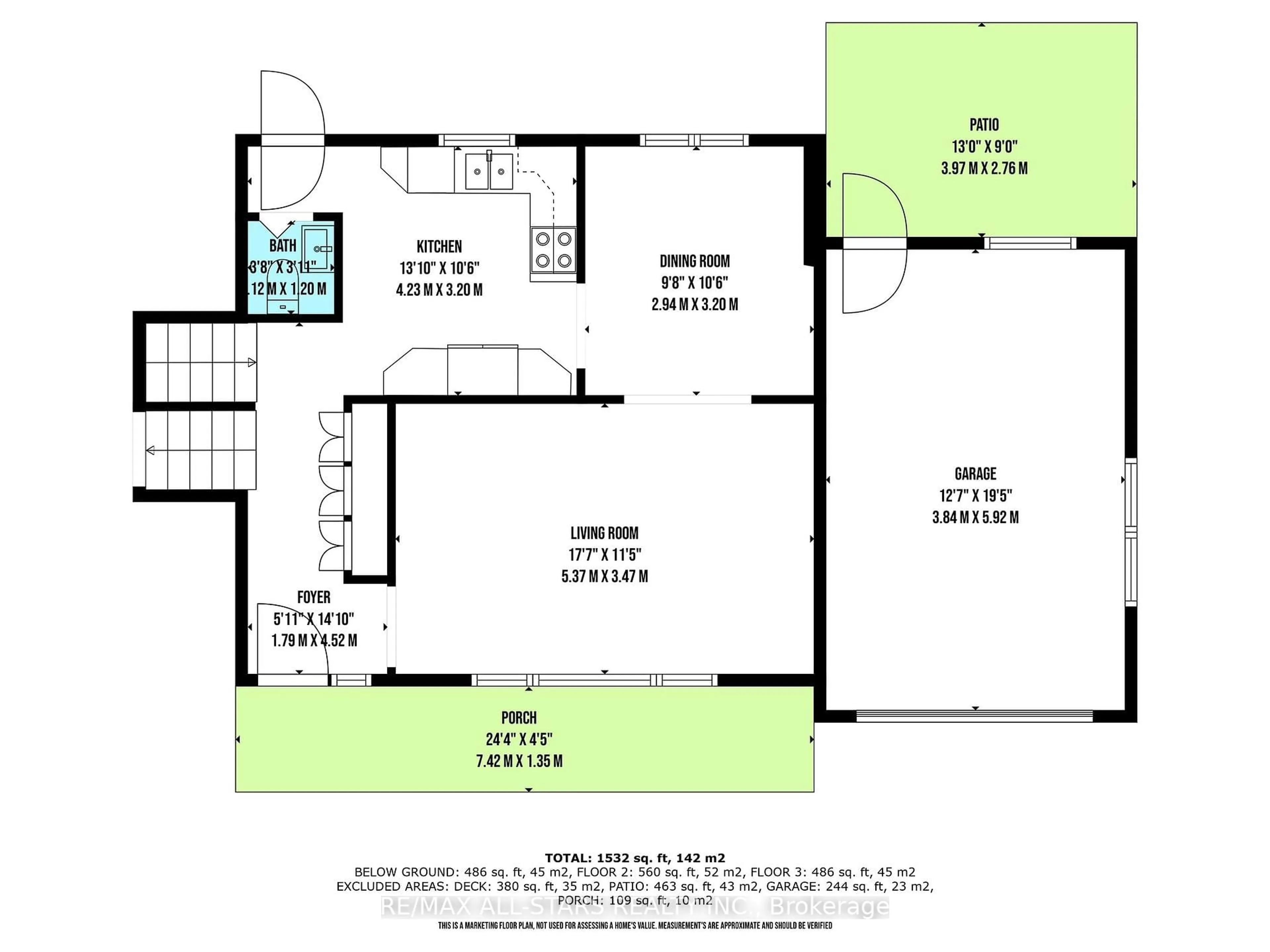 Floor plan for 69 The Queensway Ave, Georgina Ontario L4P 0R4