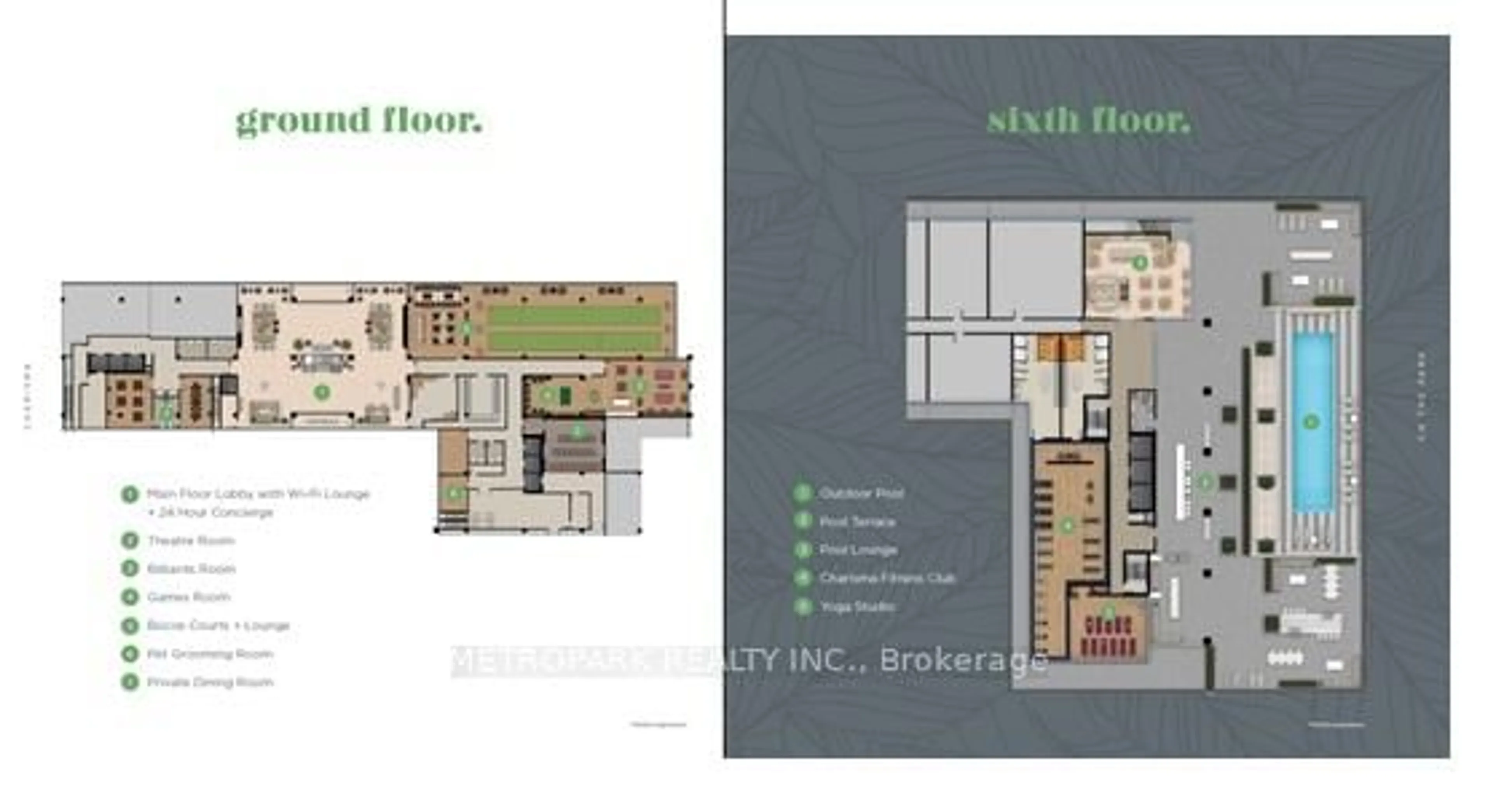 Floor plan for 8960 Jane St #PH111, Vaughan Ontario L4K 0M6