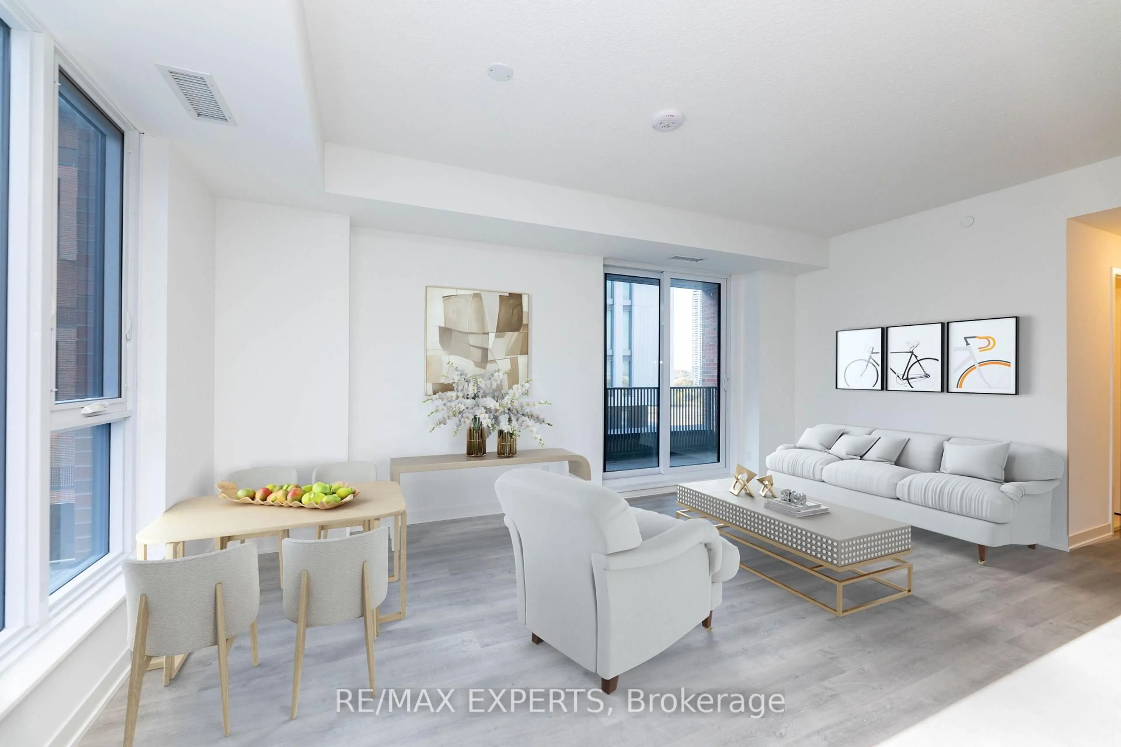 Living room with furniture, unknown for 38 Simcoe Promenade Circ #608C, Markham Ontario L6G 0H7