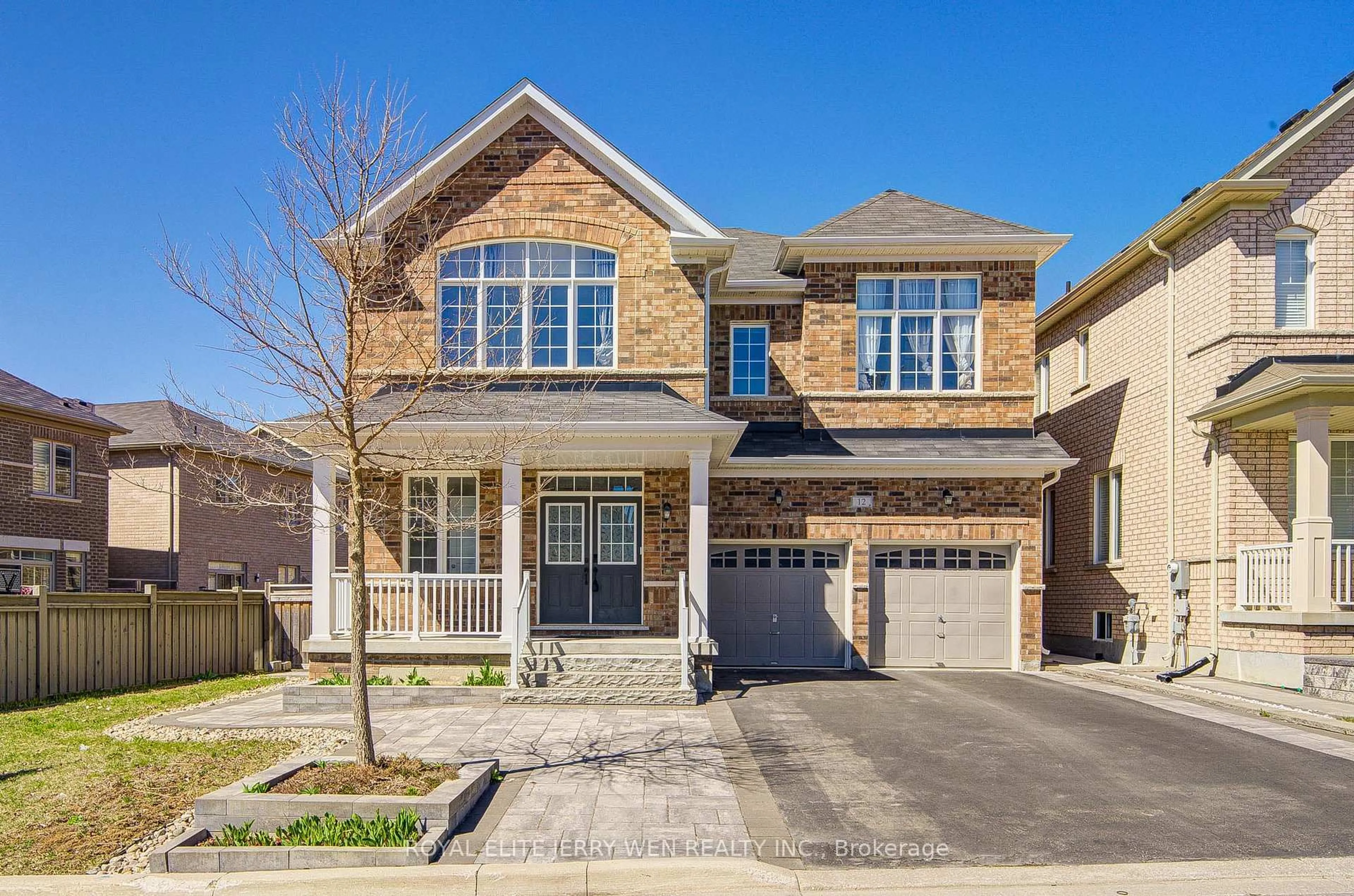 Home with brick exterior material, street for 12 Rothwell St, Aurora Ontario L4G 0V6