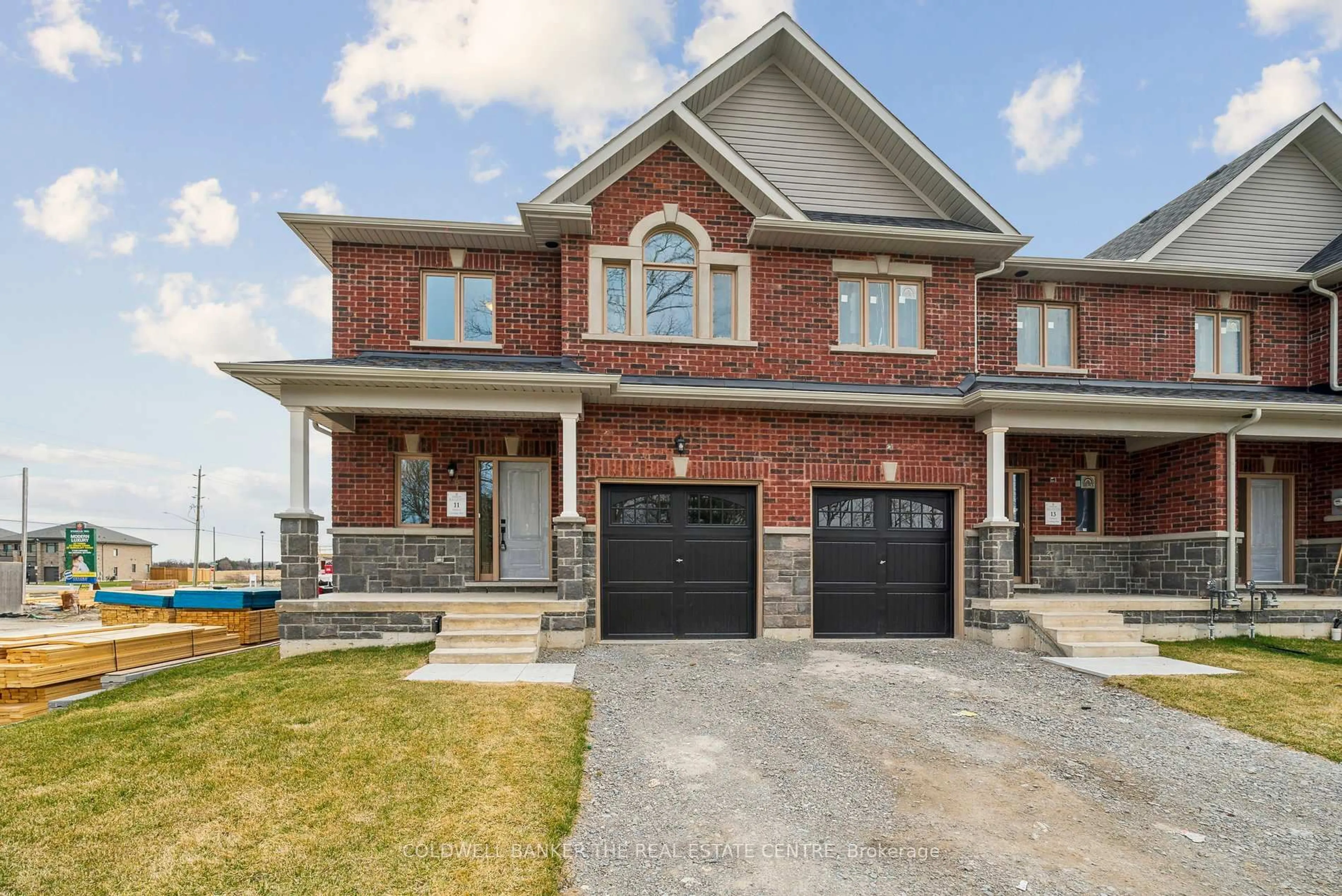 Home with brick exterior material, street for 11 Hildred Cushing Way, Uxbridge Ontario L9P 0S1