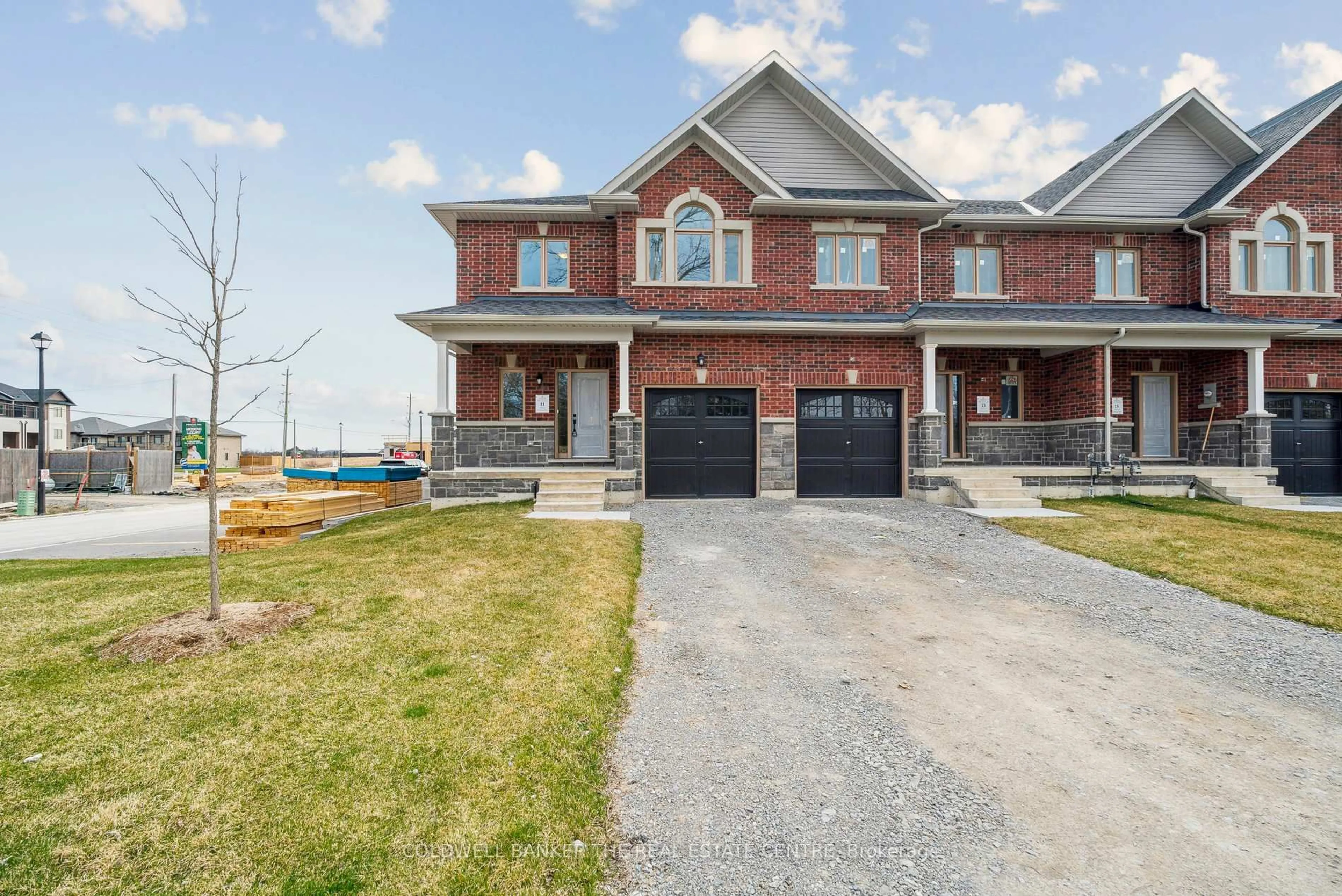 Home with brick exterior material, street for 11 Hildred Cushing Way, Uxbridge Ontario L9P 0S1