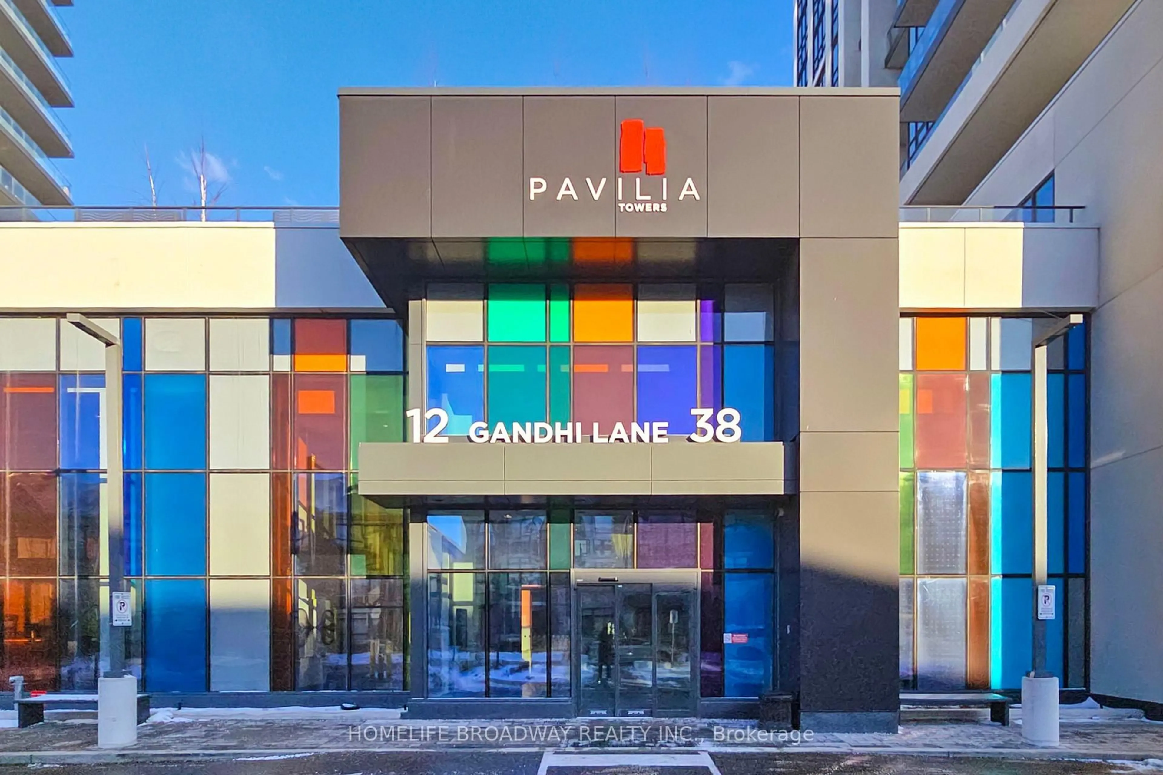 Patio, building for 12 Gandhi Lane #LPH07, Markham Ontario L3T 0G8