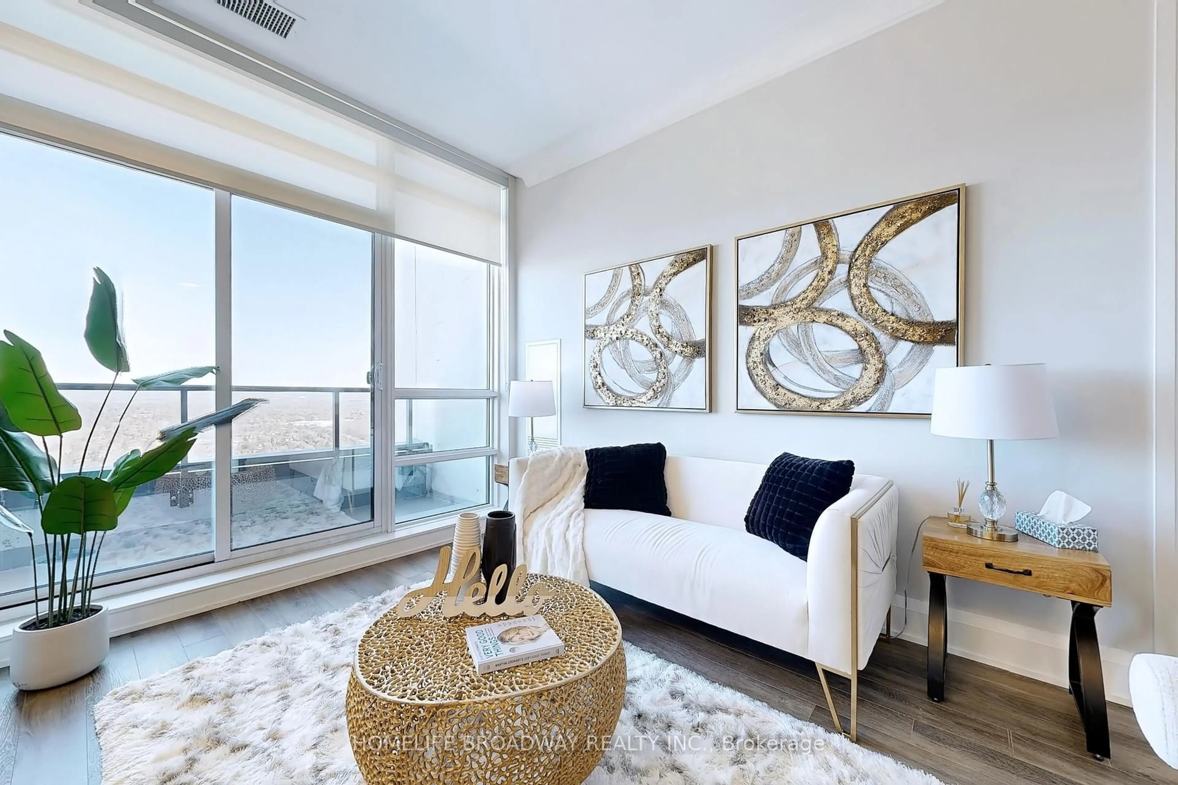 Living room with furniture, unknown for 12 Gandhi Lane #LPH07, Markham Ontario L3T 0G8