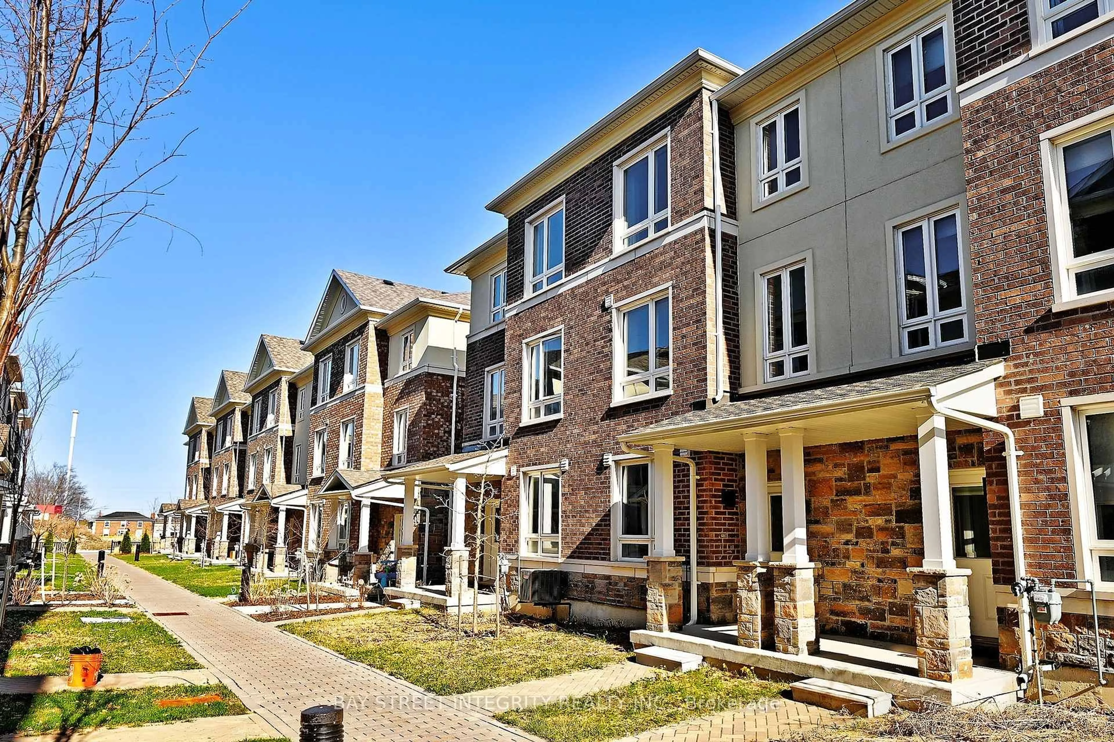 Home with brick exterior material, street for 73 Imperial College Lane, Markham Ontario L6E 0V6