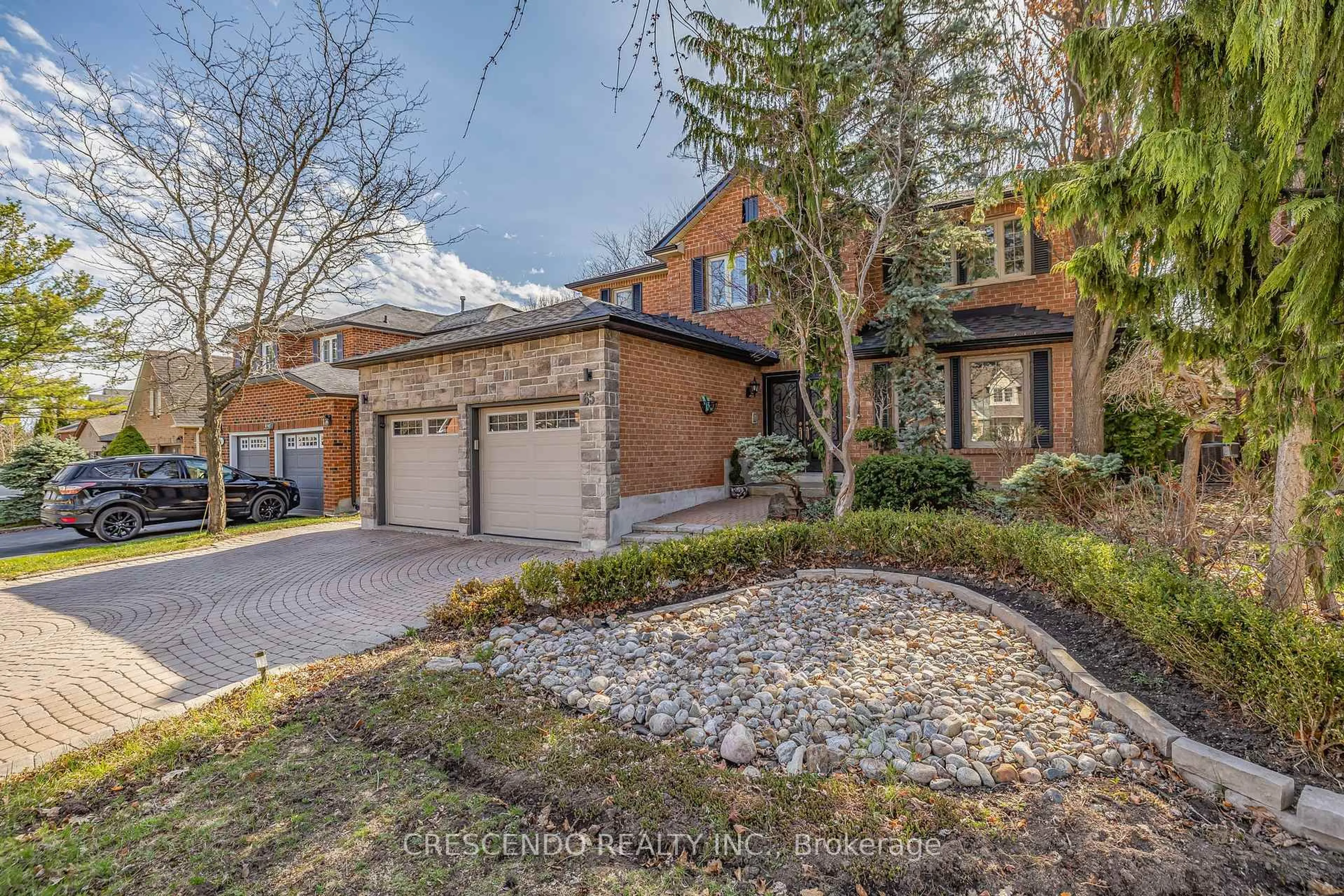 Home with brick exterior material, street for 65 Fern Valley Cres, Richmond Hill Ontario L4E 2J3