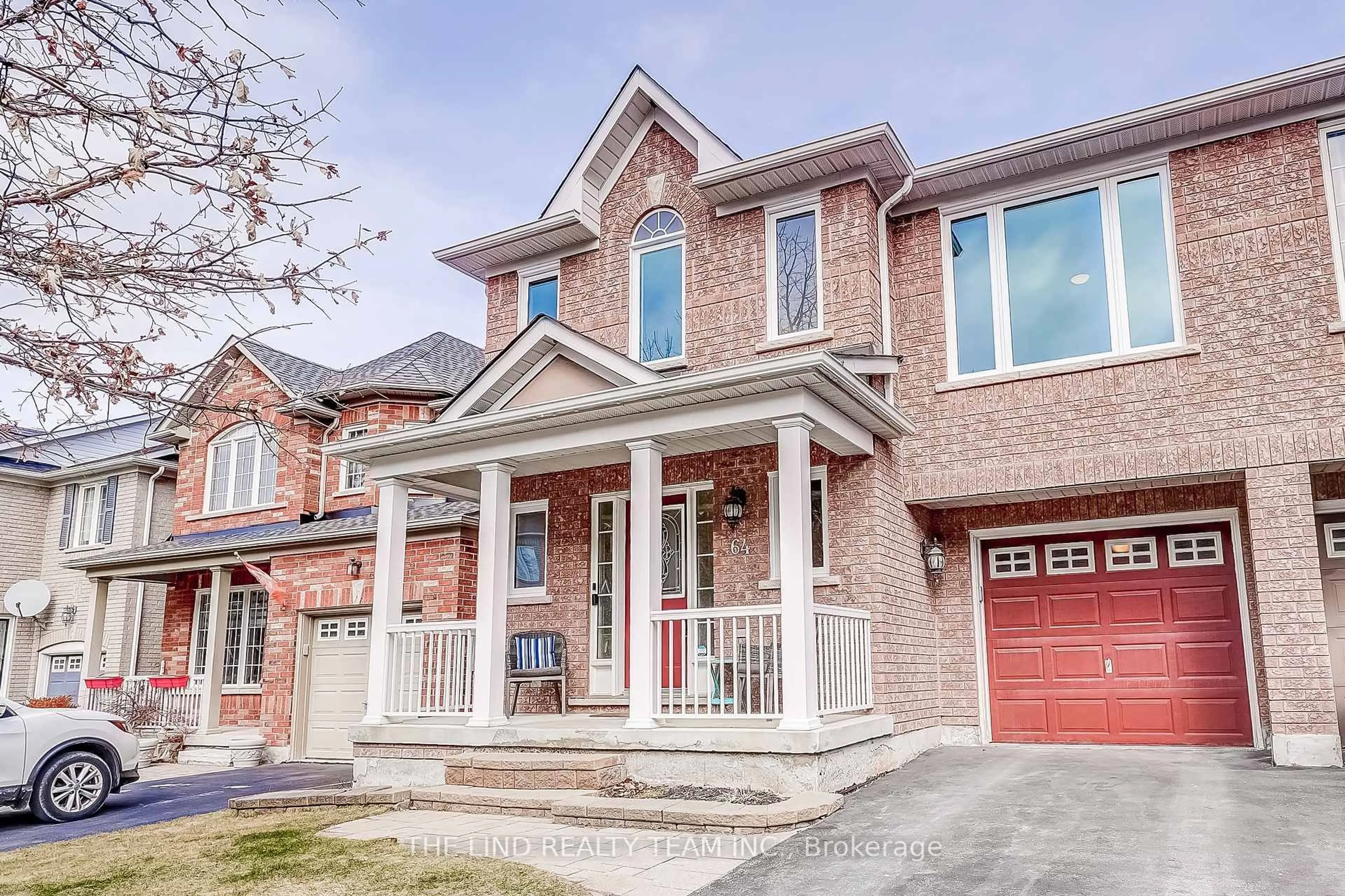Home with brick exterior material, street for 64 Gail Parks Cres, Newmarket Ontario L3X 3B9
