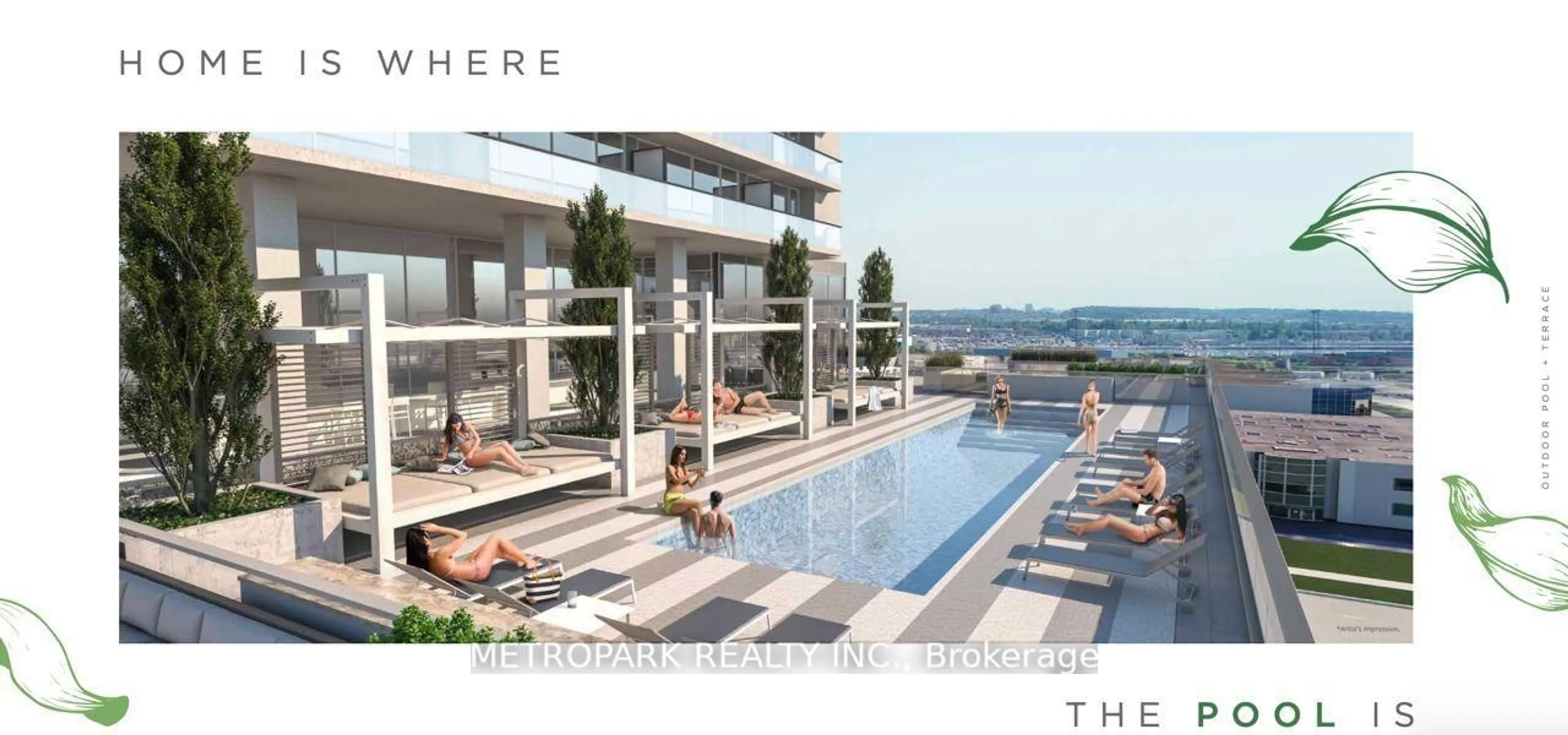 Pool for 8960 Jane St #1806, Vaughan Ontario L4K 2M9