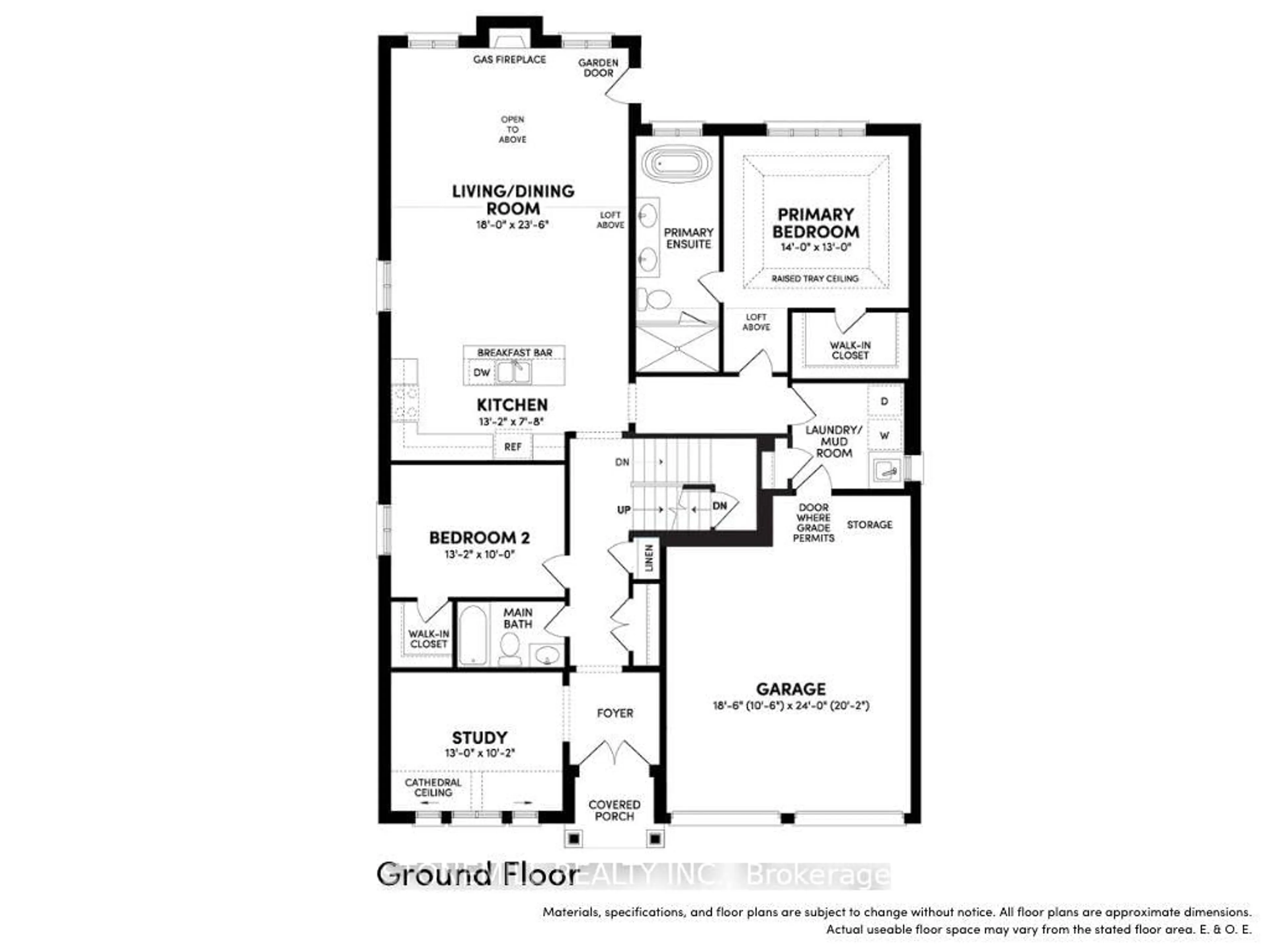 Floor plan for 2 Henderson St, Essa Ontario L0M 1B1