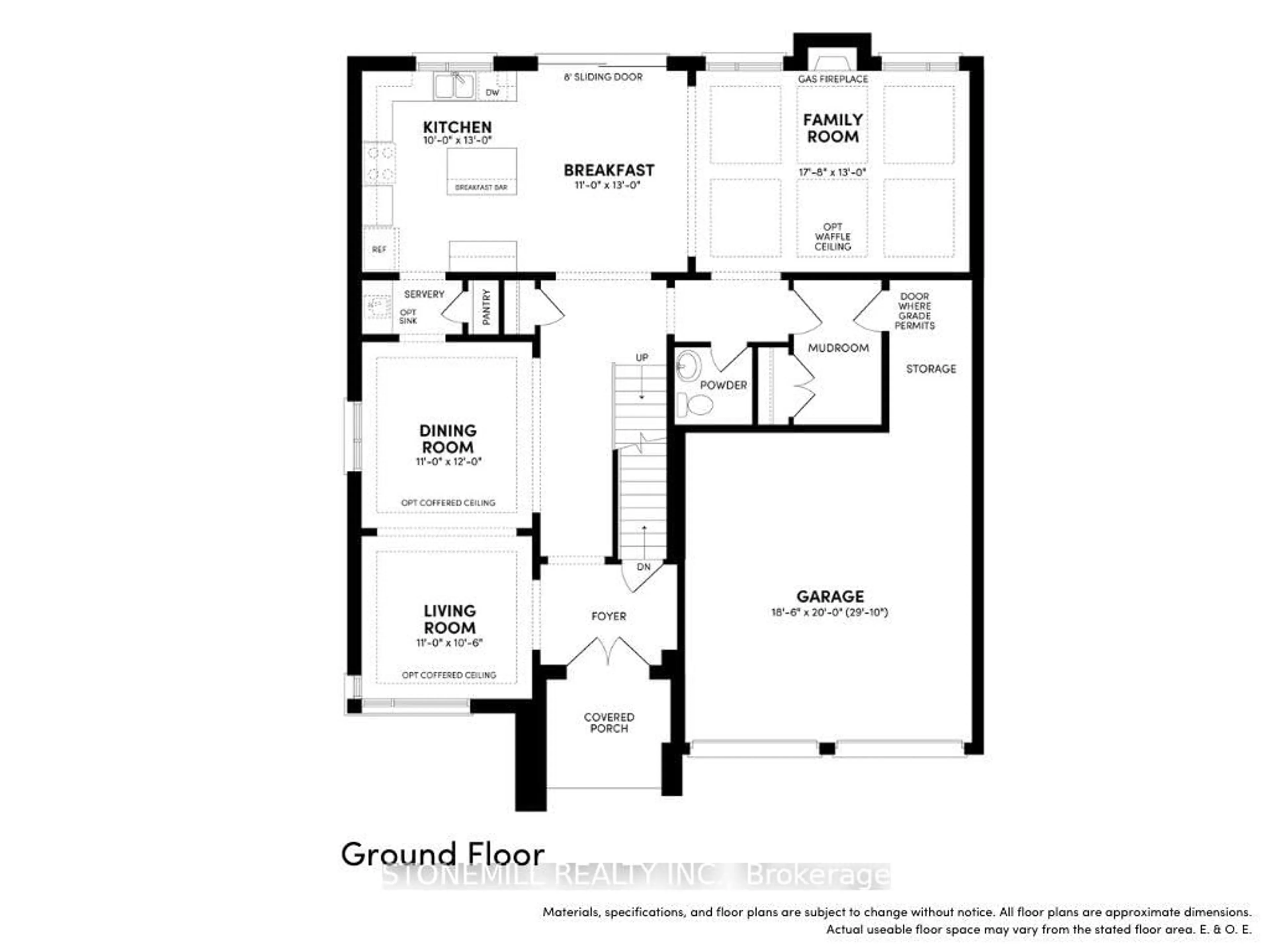 Floor plan for 2 Felhazi Tr, Essa Ontario L0M 1B1