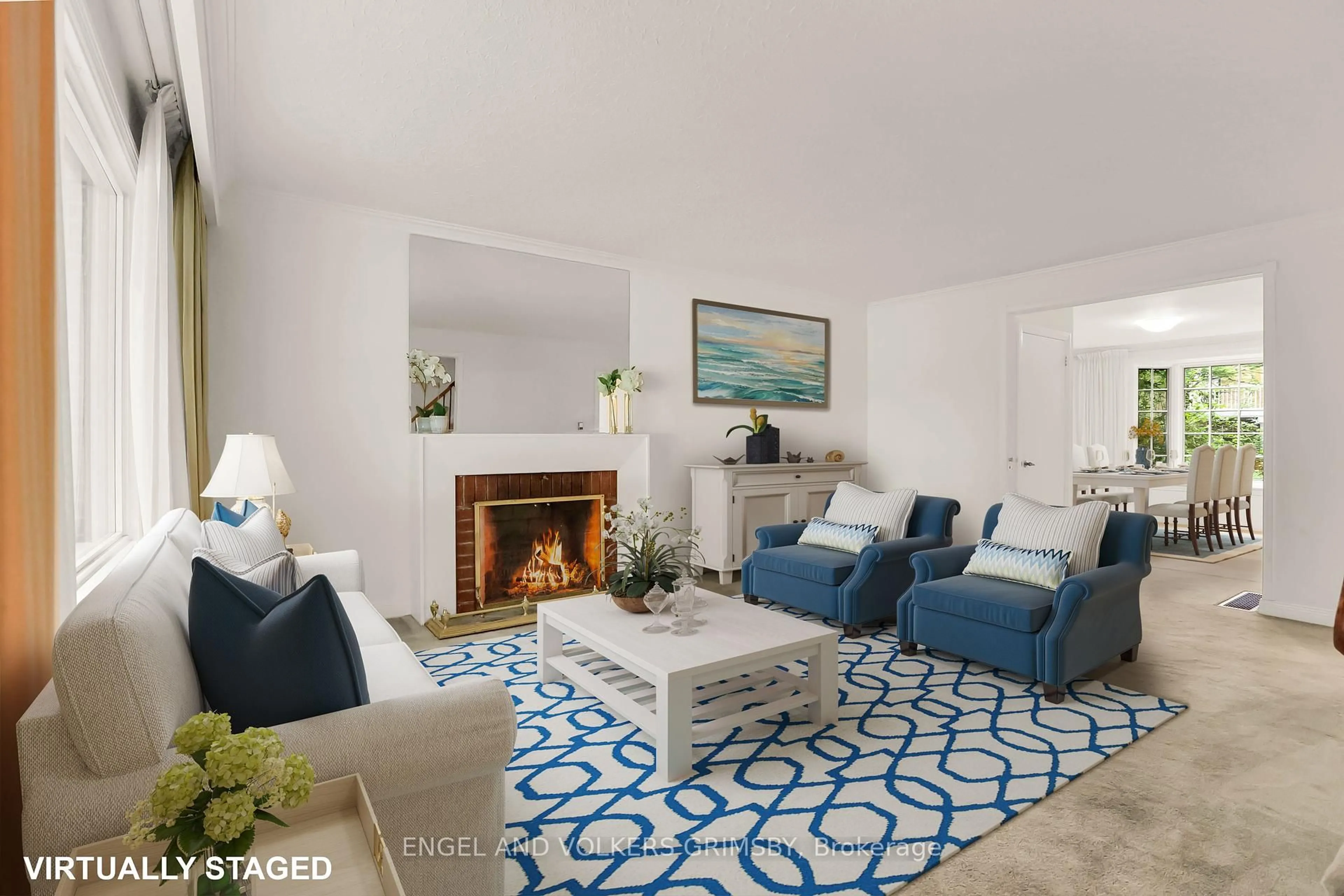 Living room with furniture, unknown for 109 Centre St, Vaughan Ontario L4J 1G3