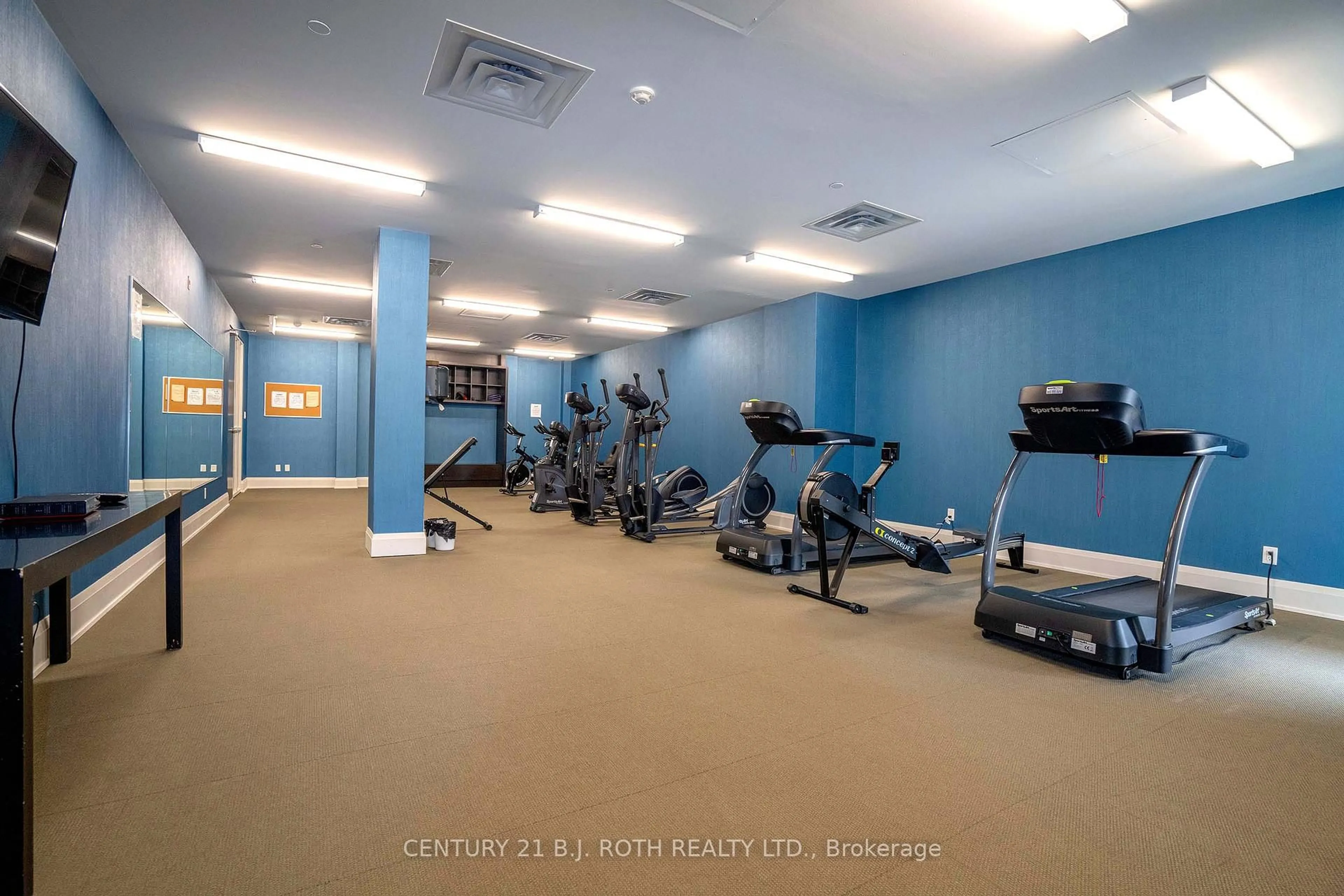 Gym or fitness room for 15277 Yonge St #313, Aurora Ontario L4G 1Y3