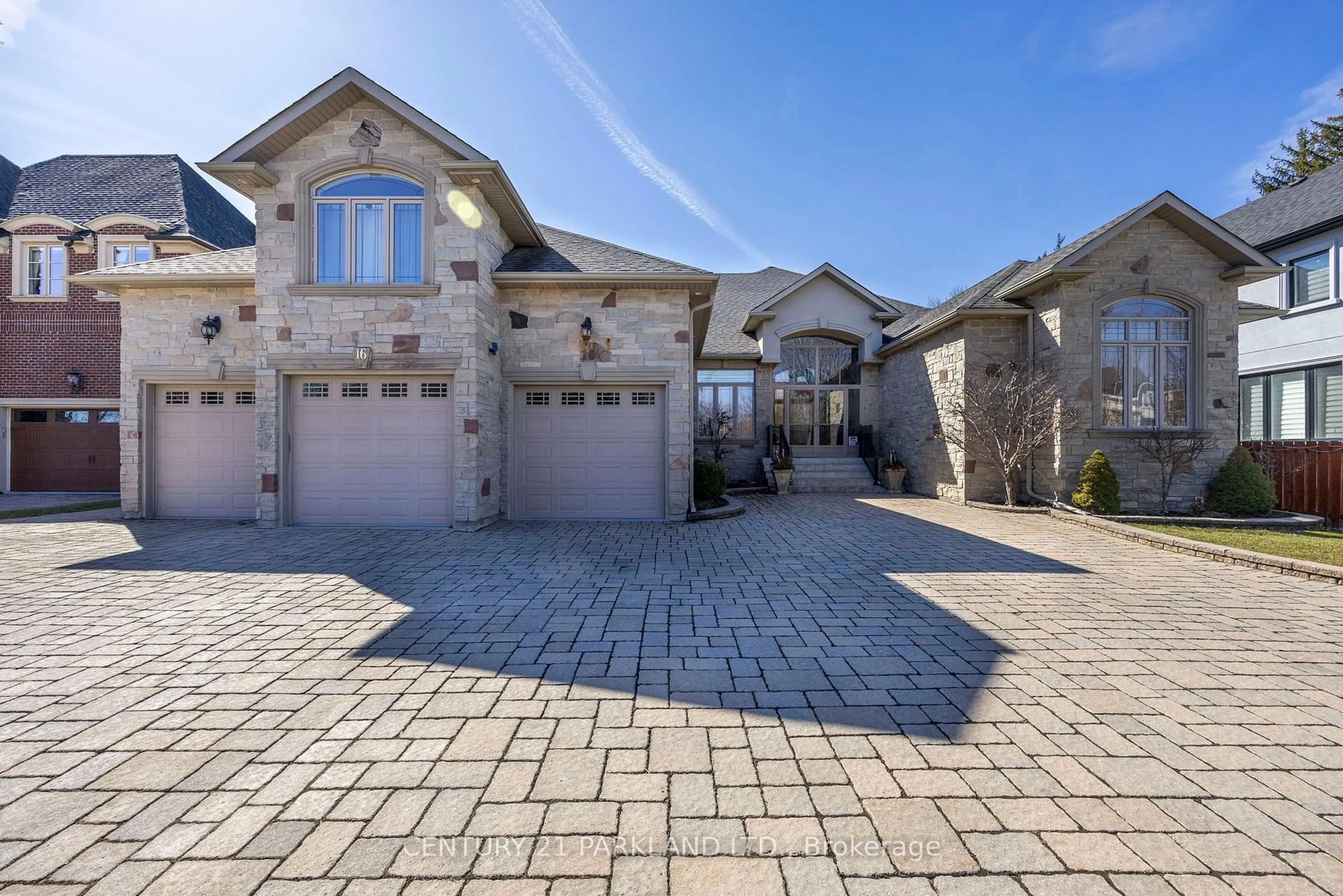 Home with brick exterior material, street for 16 Boyle Dr, Richmond Hill Ontario L4C 6C9