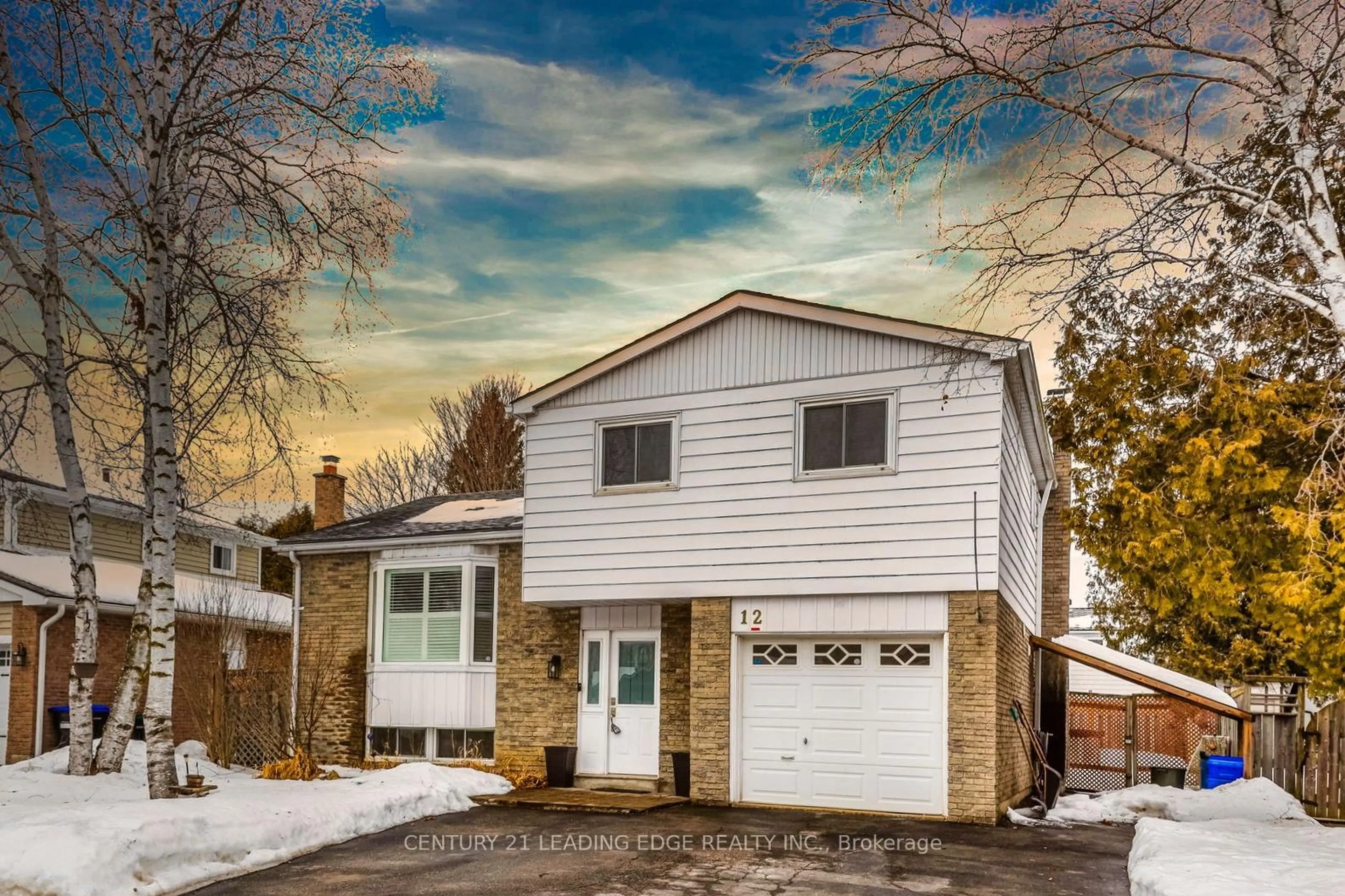 Home with vinyl exterior material, street for 12 Mckeown St, New Tecumseth Ontario L0G 1A0