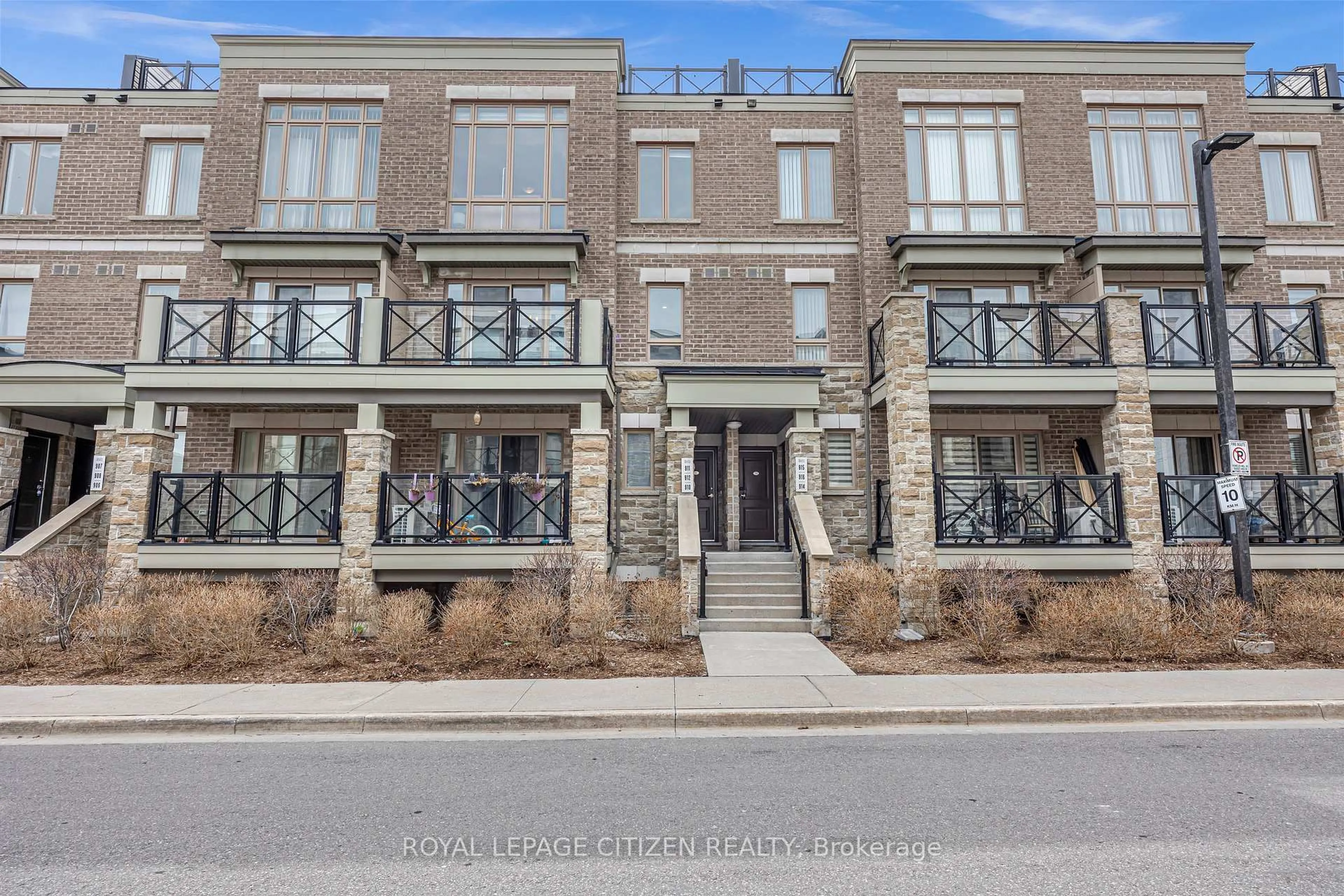 Home with brick exterior material, unknown for 2 Blanche Lane #911, Markham Ontario L6B 1N3