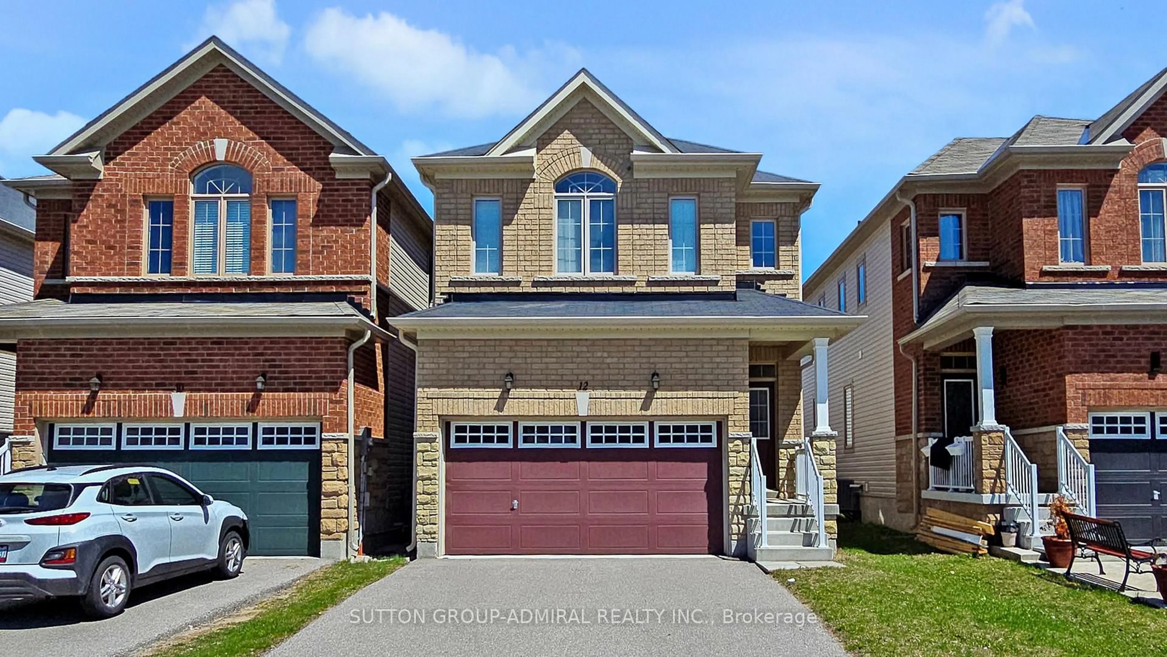 Home with brick exterior material, street for 12 Sasco Way, Essa Ontario L0M 1B4