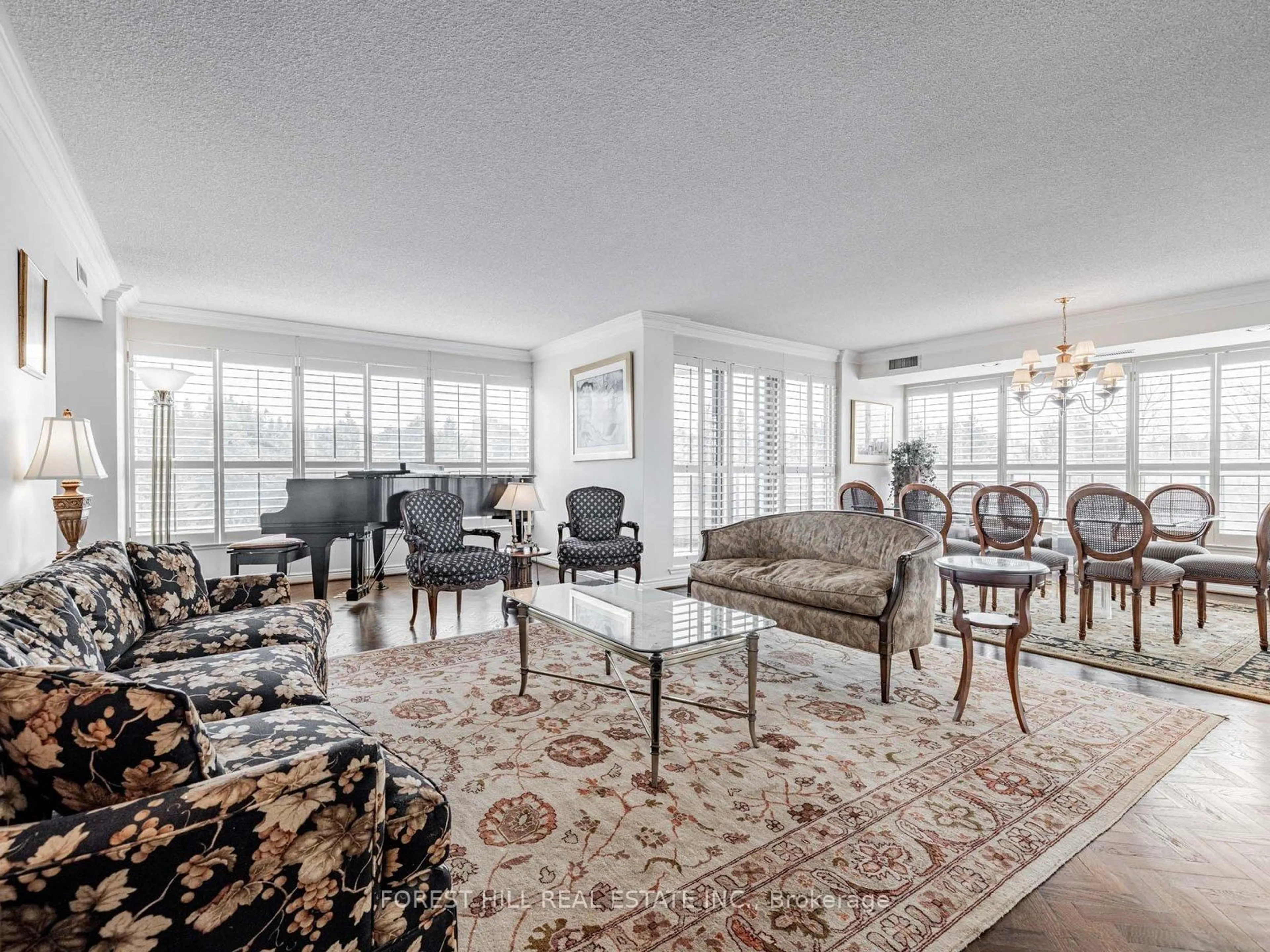 Living room with furniture, unknown for 1 Clark Ave #510, Vaughan Ontario L4J 7Y6