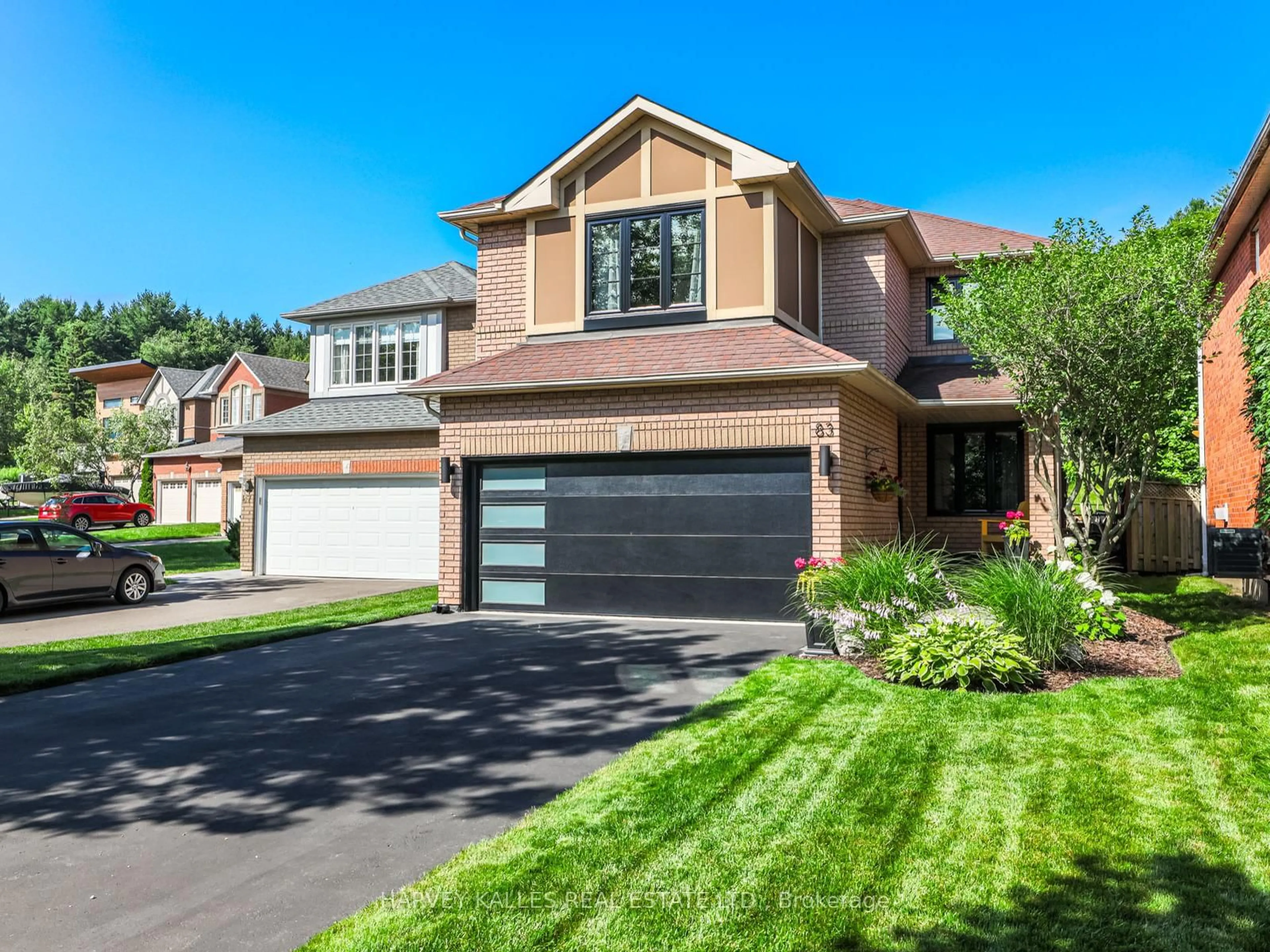 Home with brick exterior material, street for 83 Stemmle Dr, Aurora Ontario L4G 6N4