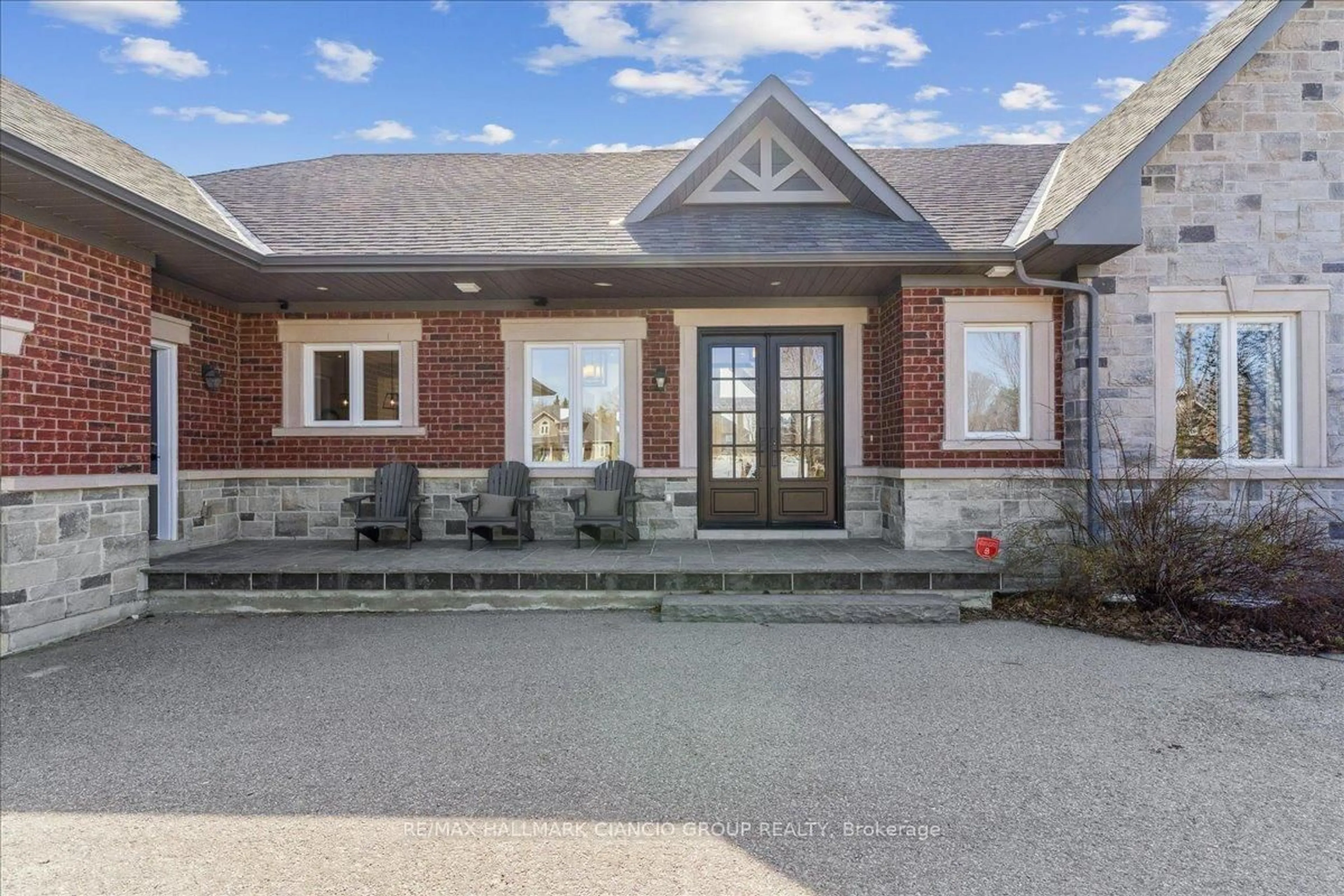 Home with brick exterior material, street for 16 Goodwood St, Uxbridge Ontario L0C 1A0