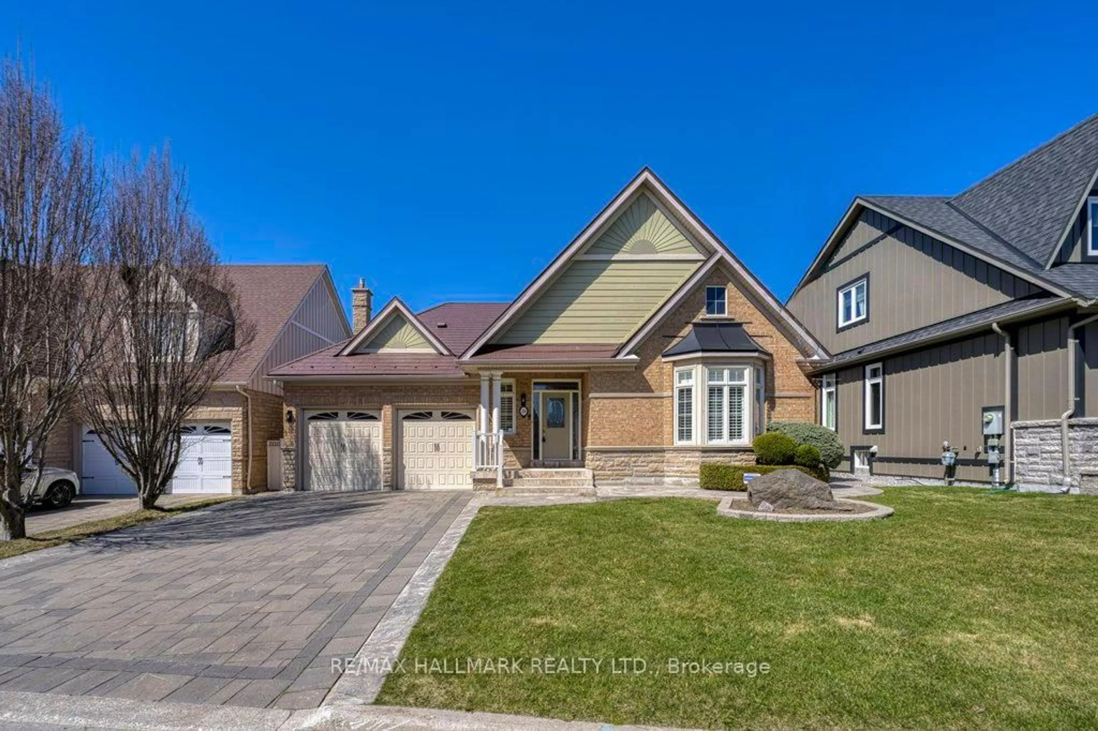 Home with brick exterior material, street for 24 Harper Hill Rd, Markham Ontario L6C 3B4