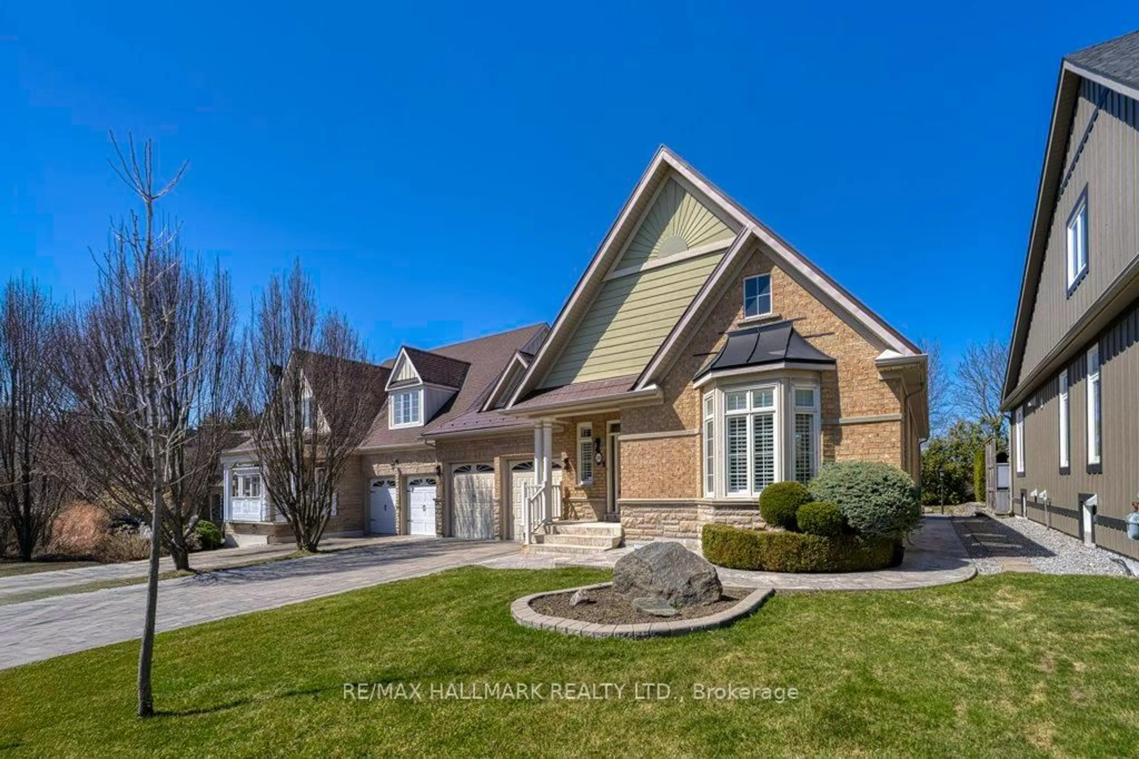 Home with brick exterior material, street for 24 Harper Hill Rd, Markham Ontario L6C 3B4