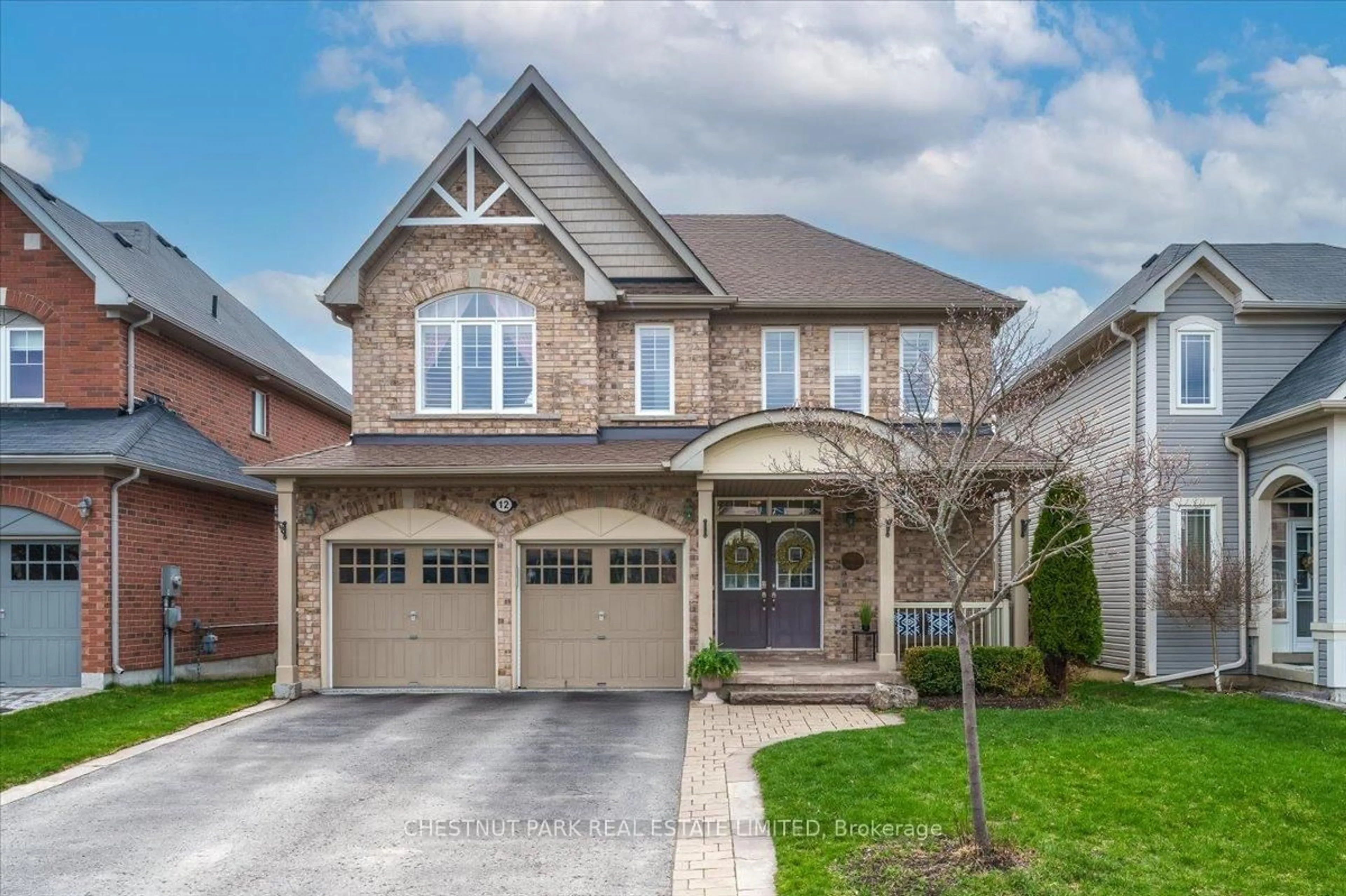 Home with brick exterior material, street for 12 Wyndham Circ, Georgina Ontario L0E 1R0