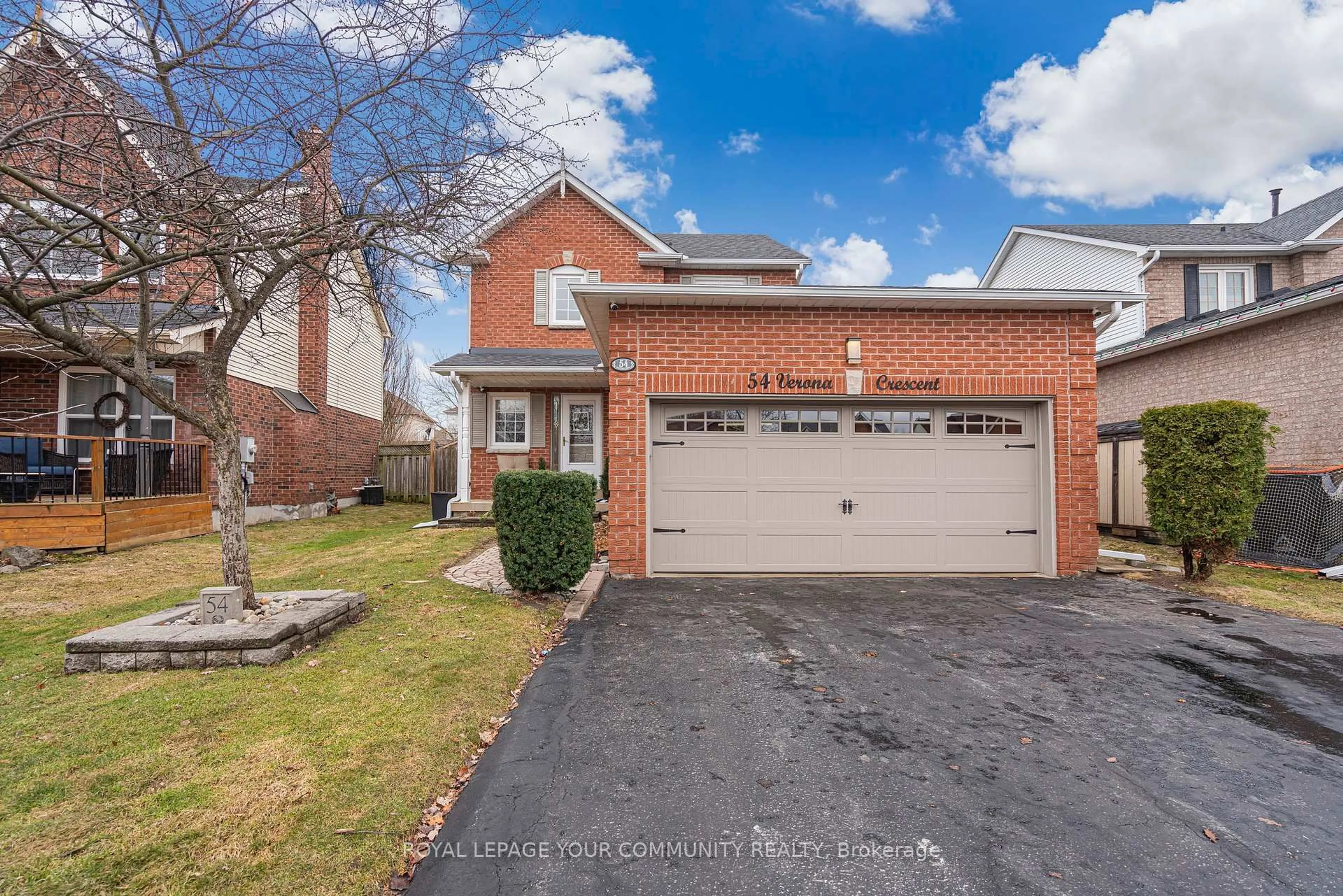 Home with brick exterior material, street for 54 Verona Cres, Georgina Ontario L4P 3N3