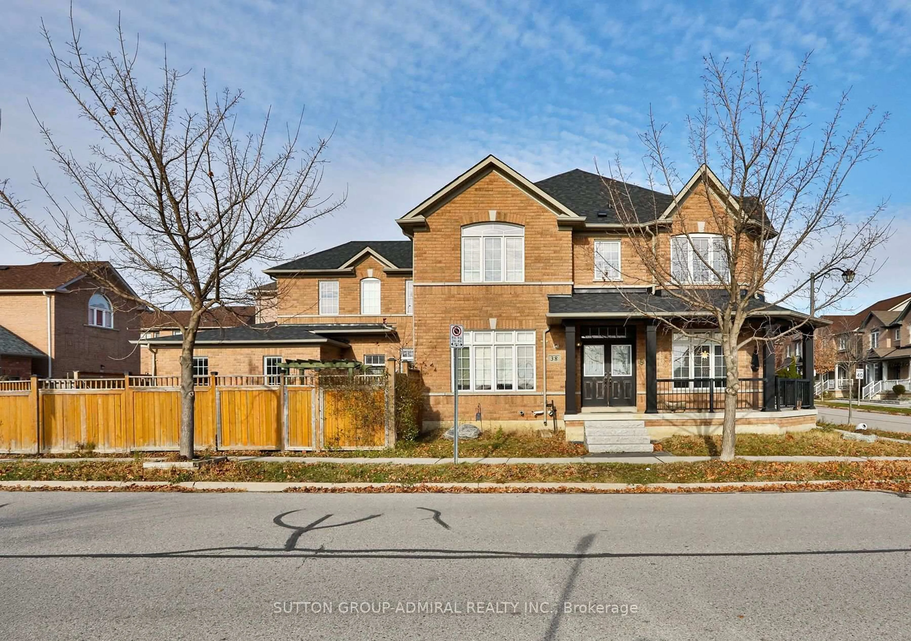 Home with brick exterior material, street for 38 Shady Oaks Ave, Markham Ontario L6B 0J5