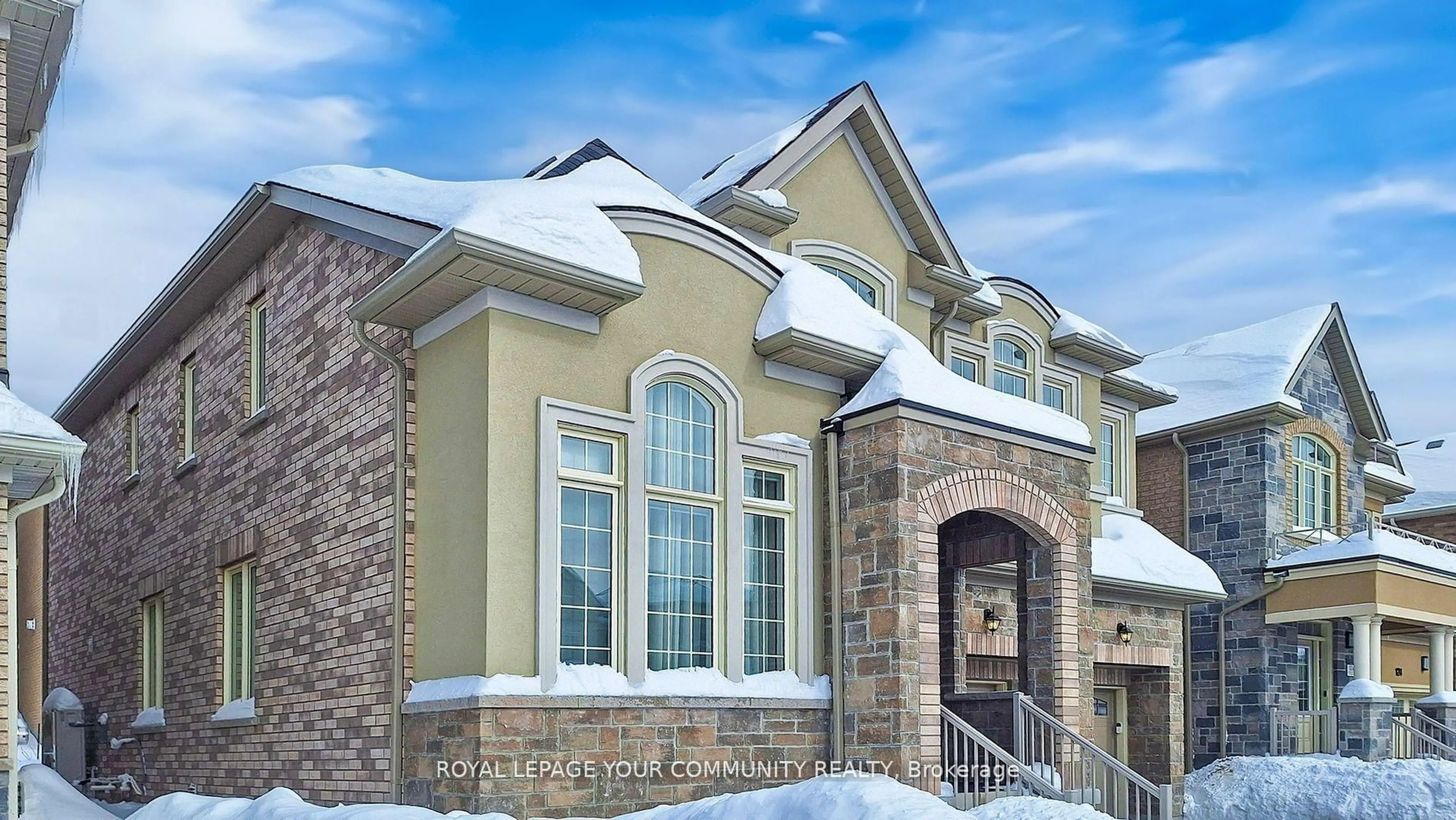 Home with brick exterior material, street for 128 Ben Sinclair Ave, East Gwillimbury Ontario L9N 0Z2
