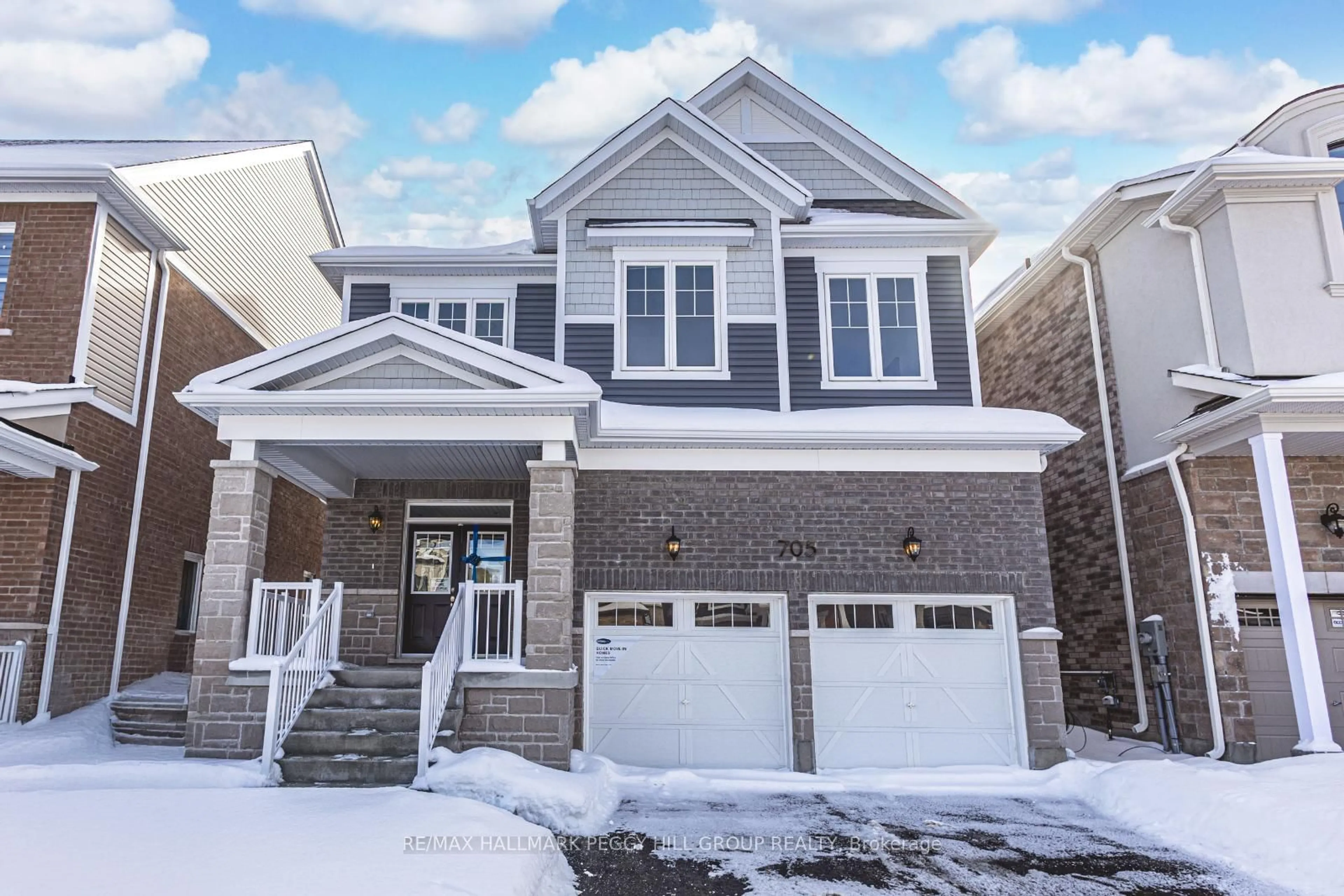 Home with brick exterior material, street for 705 Mika St, Innisfil Ontario L9S 0R8