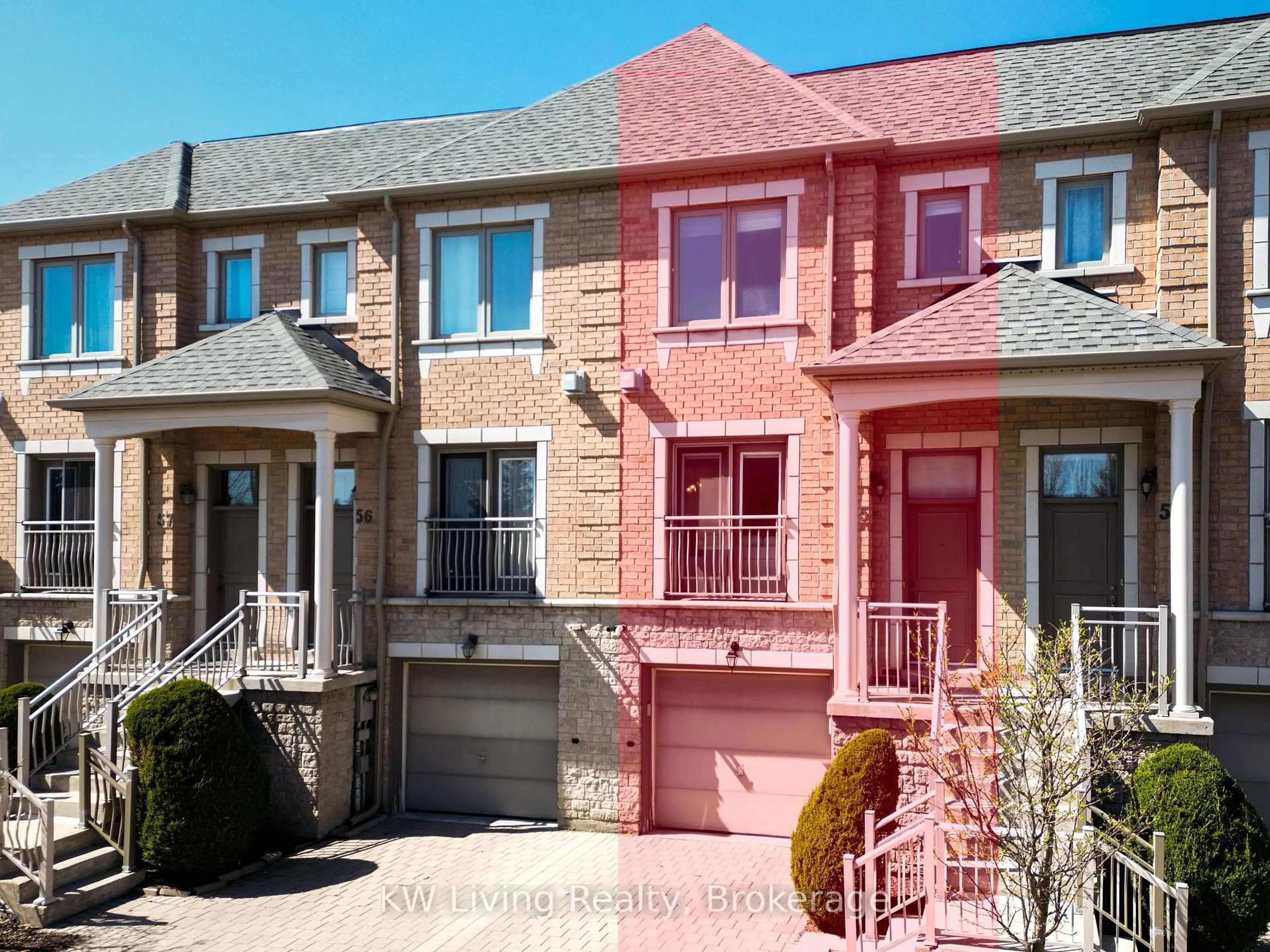 Home with brick exterior material, street for 9133 Bayview Ave #55, Richmond Hill Ontario L4B 4V6