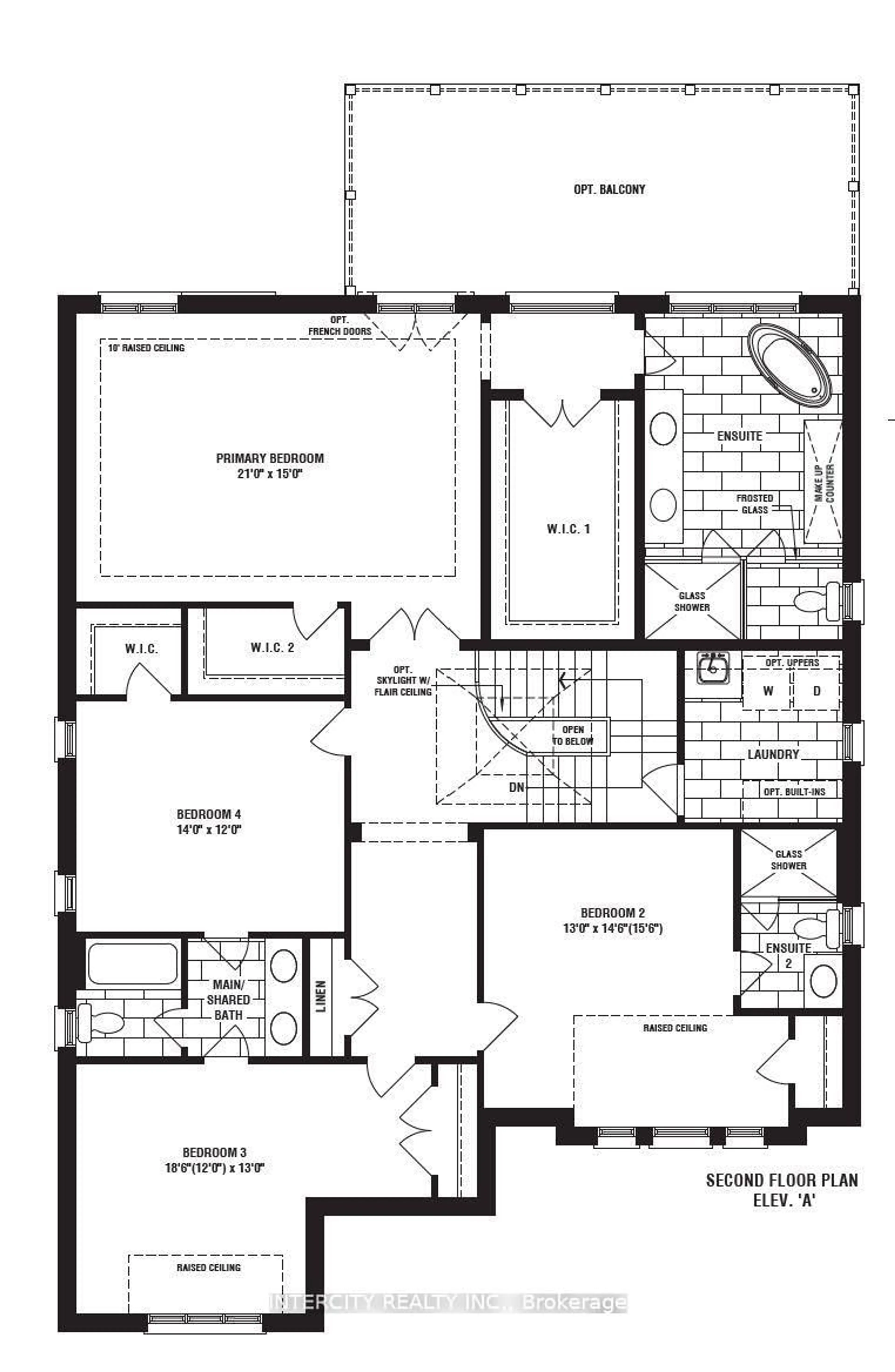 Floor plan for 8 Heart Lake Circ, King Ontario L7B 0T1