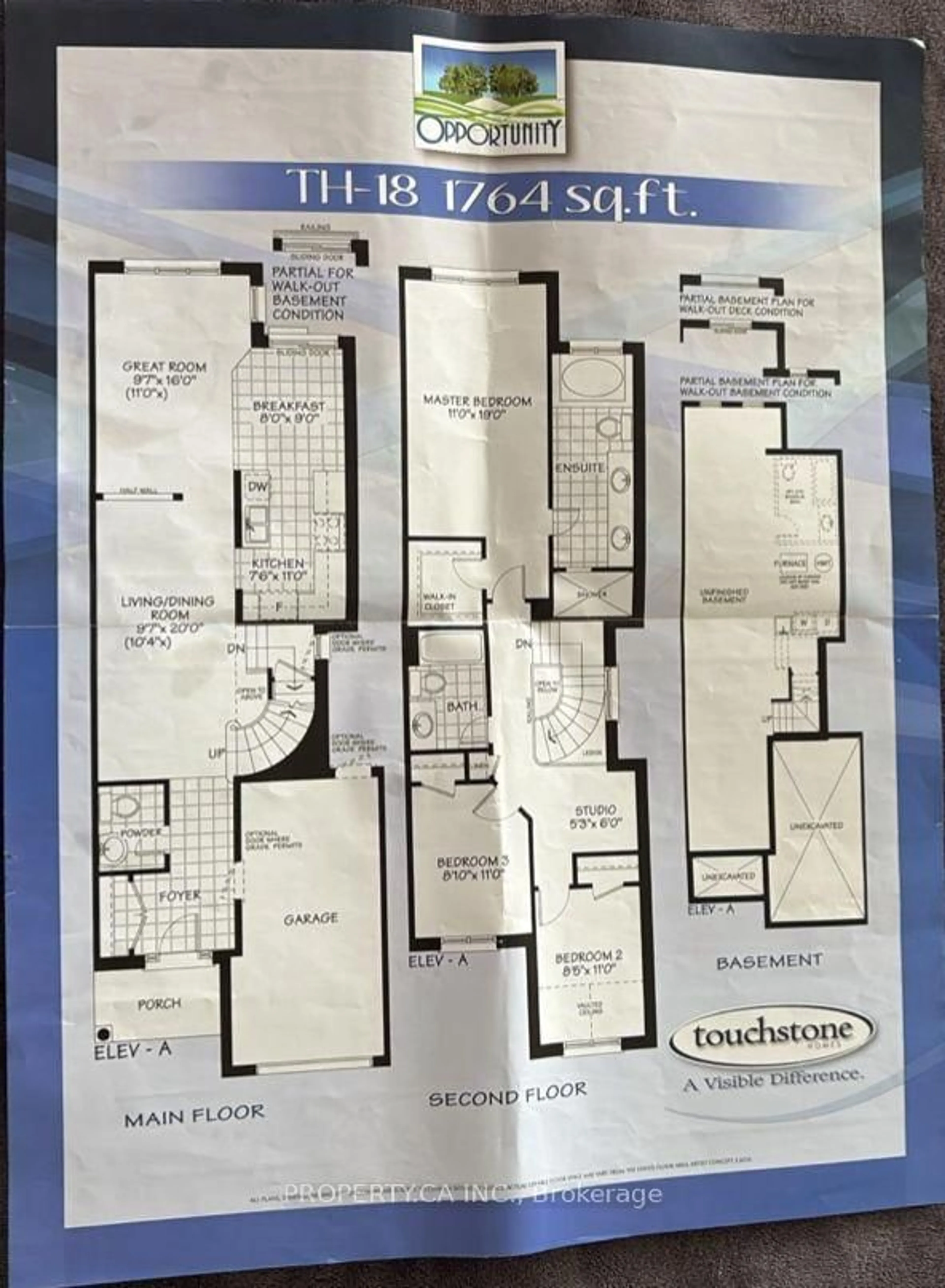 Floor plan for 90 Collin Crt, Richmond Hill Ontario L4E 0X8
