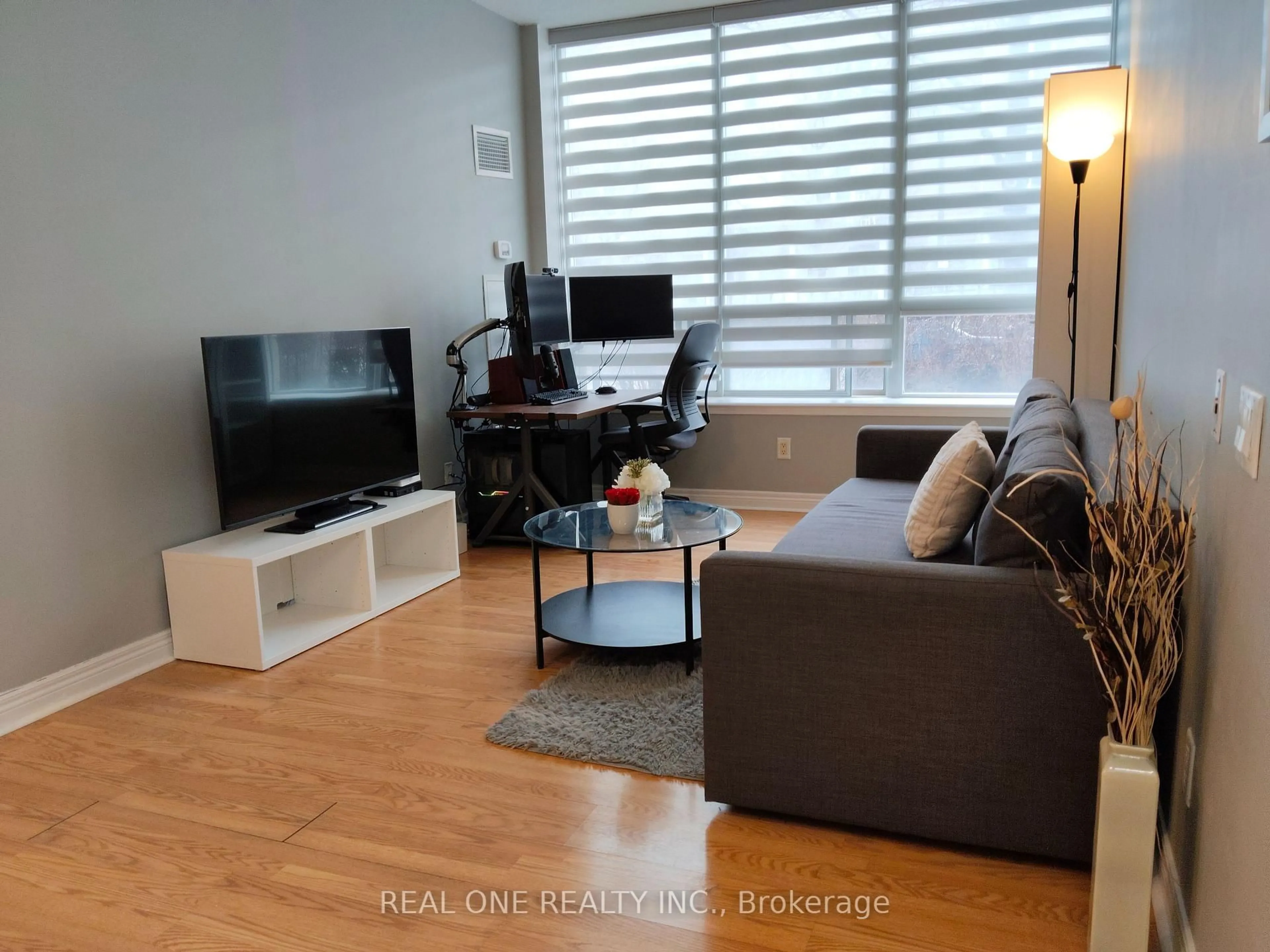Living room with furniture, unknown for 25 Times Ave #103, Markham Ontario L3T 7X5