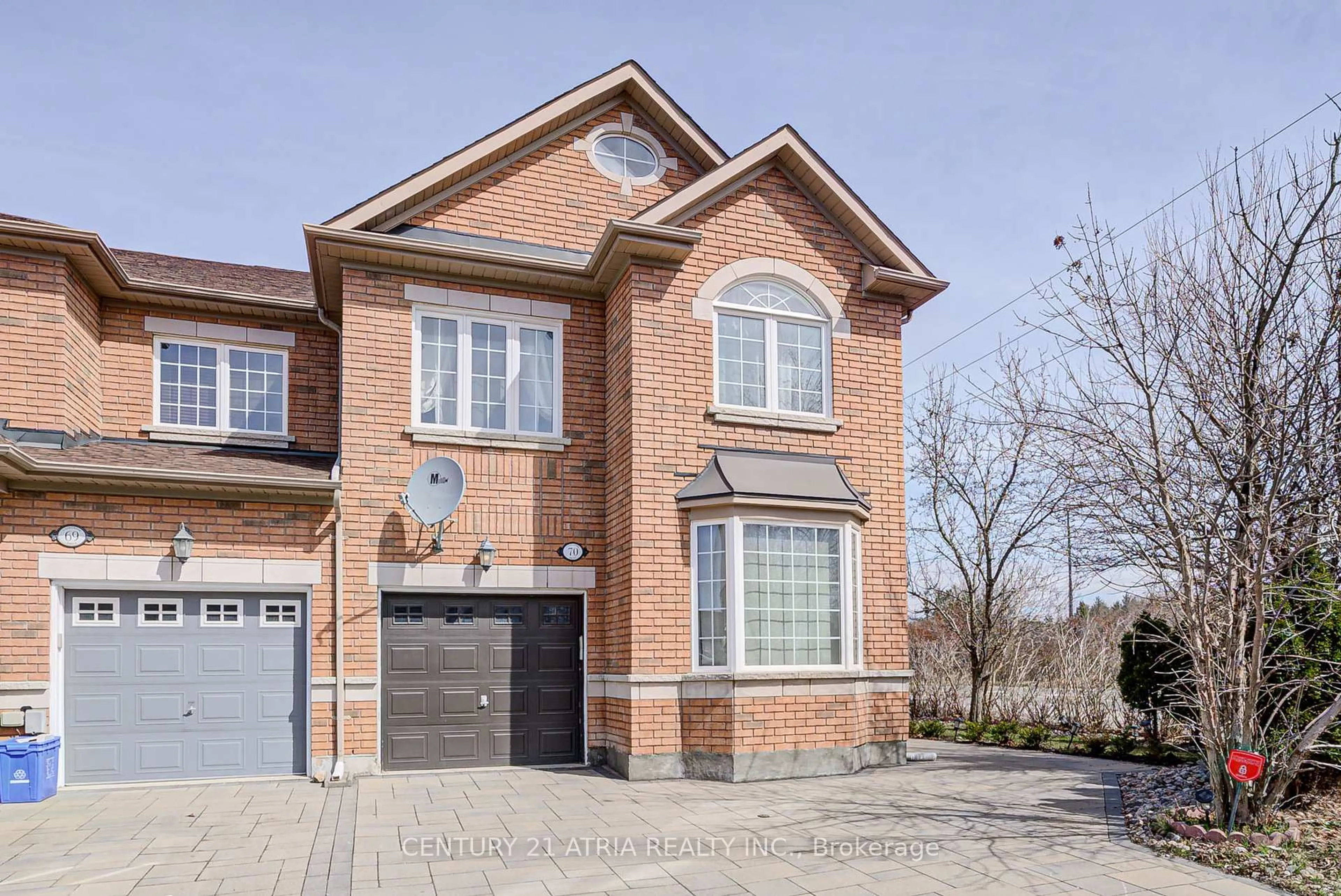 Home with brick exterior material, street for 8 Townwood Dr #70, Richmond Hill Ontario L4E 4Y3
