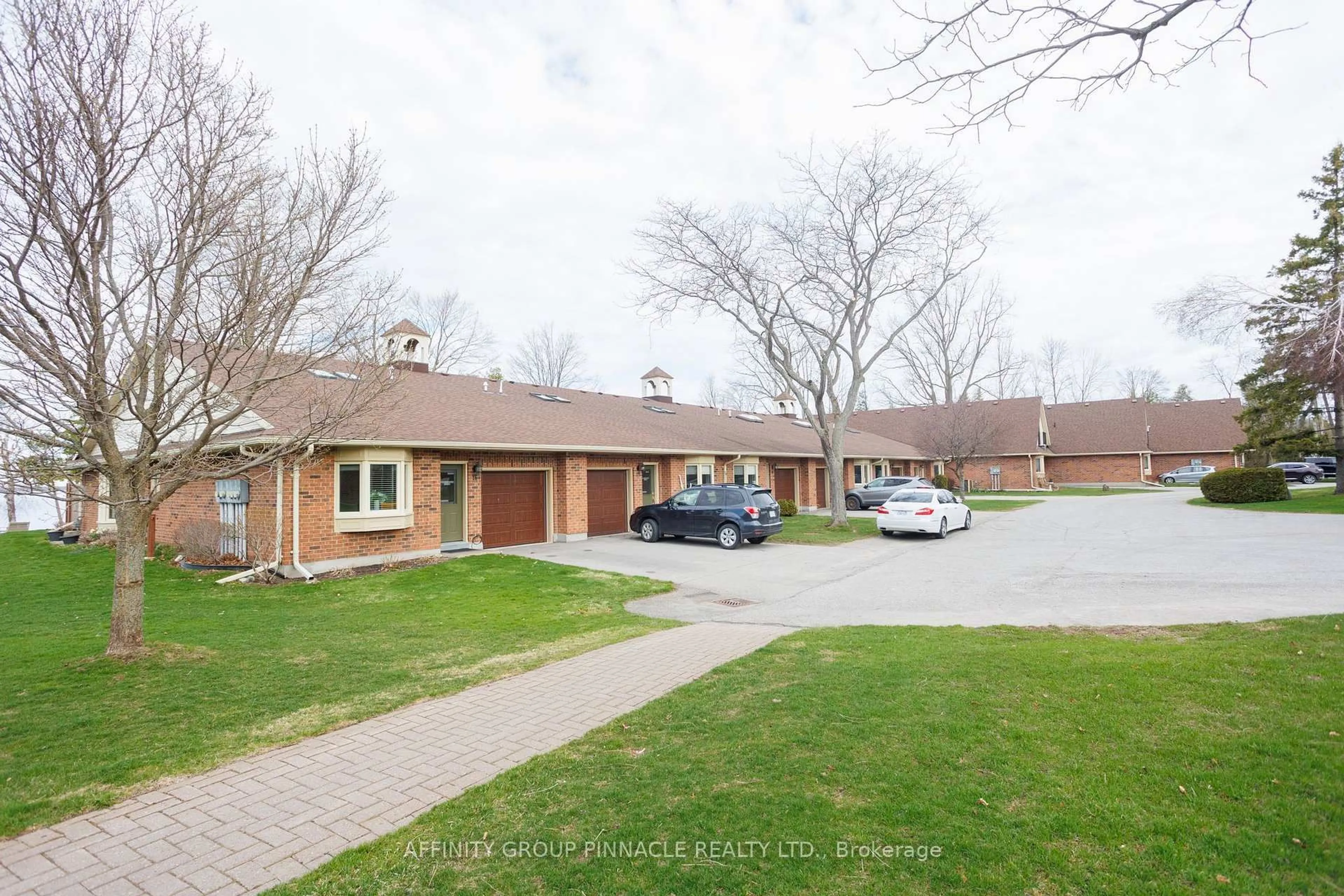 A pic from outside/outdoor area/front of a property/back of a property/a pic from drone, street for B90 Parklawn Blvd #16, Brock Ontario L0K 1A0
