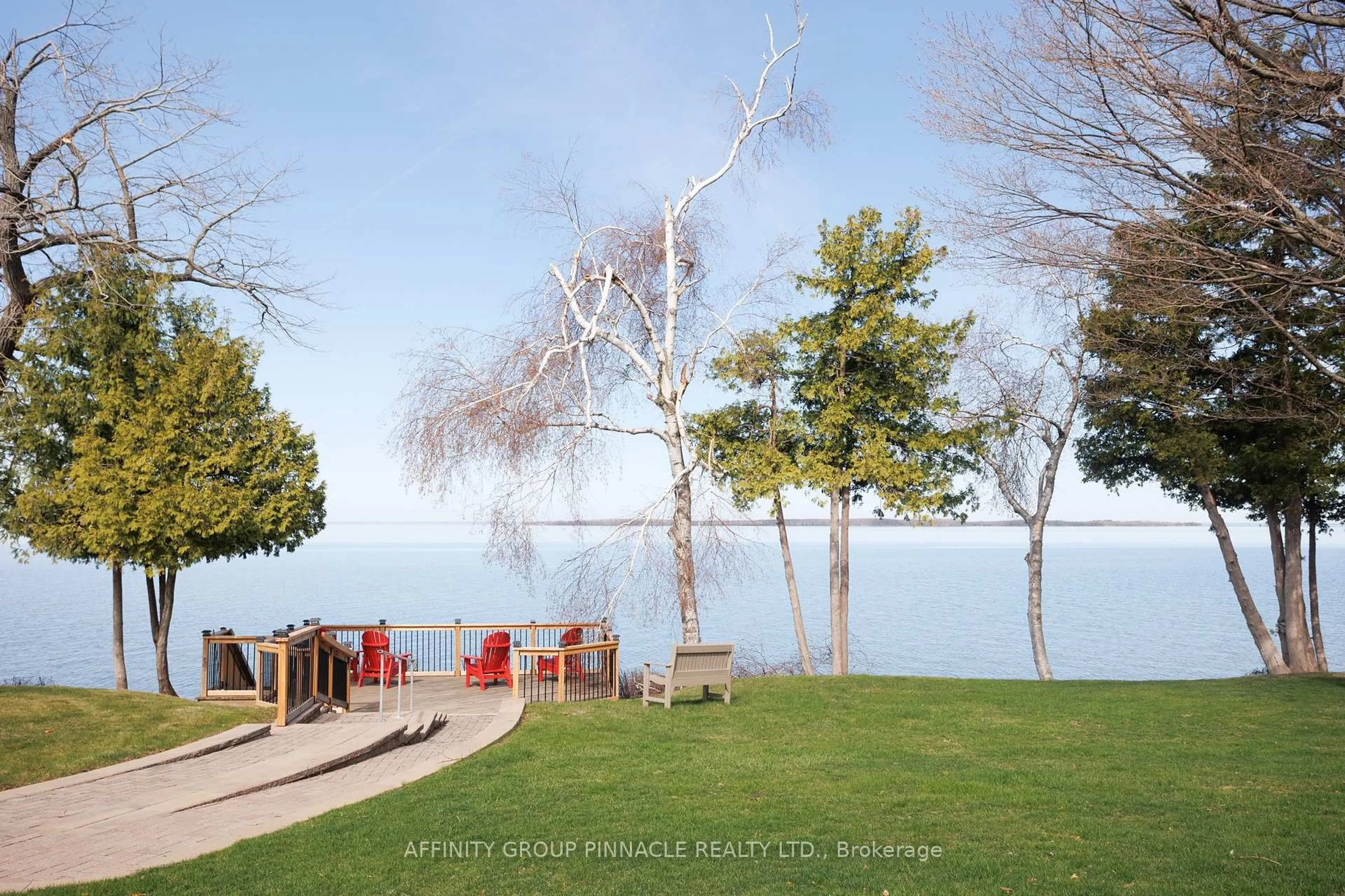 Patio, water/lake/river/ocean view for B90 Parklawn Blvd #16, Brock Ontario L0K 1A0