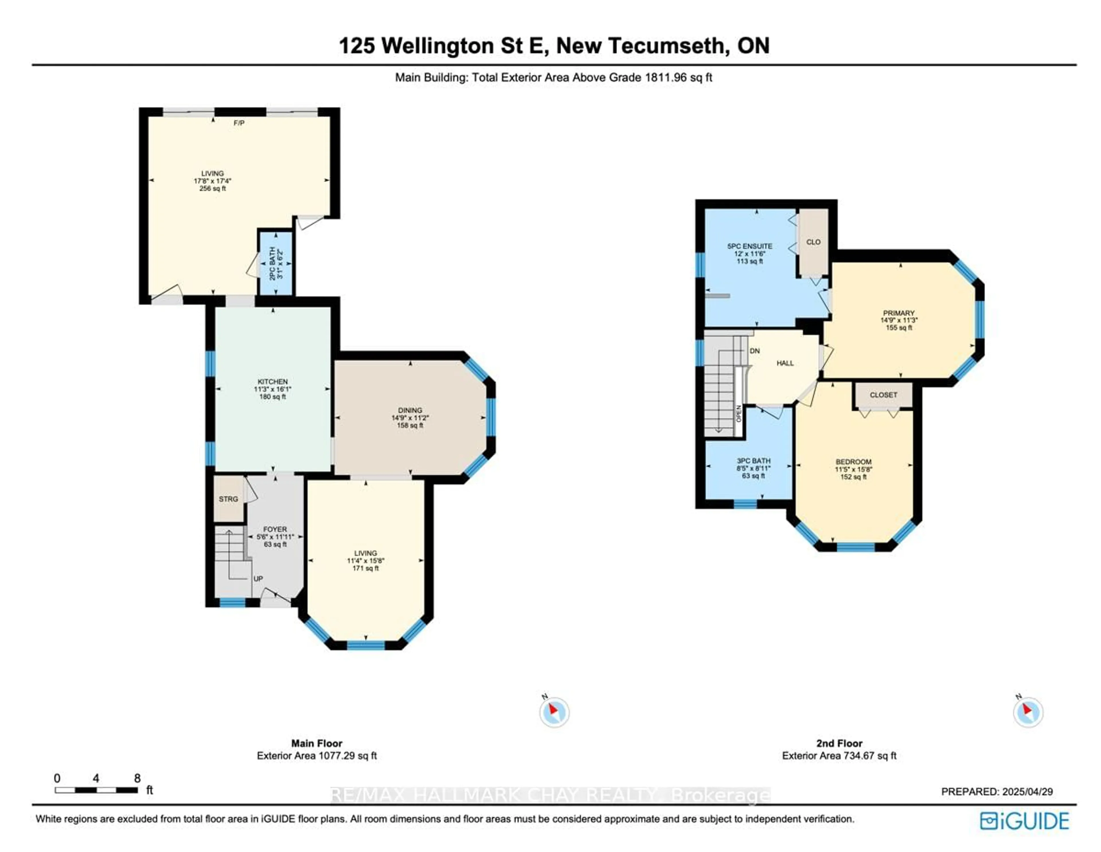 Floor plan for 125 Wellington St, New Tecumseth Ontario L9R 1G7
