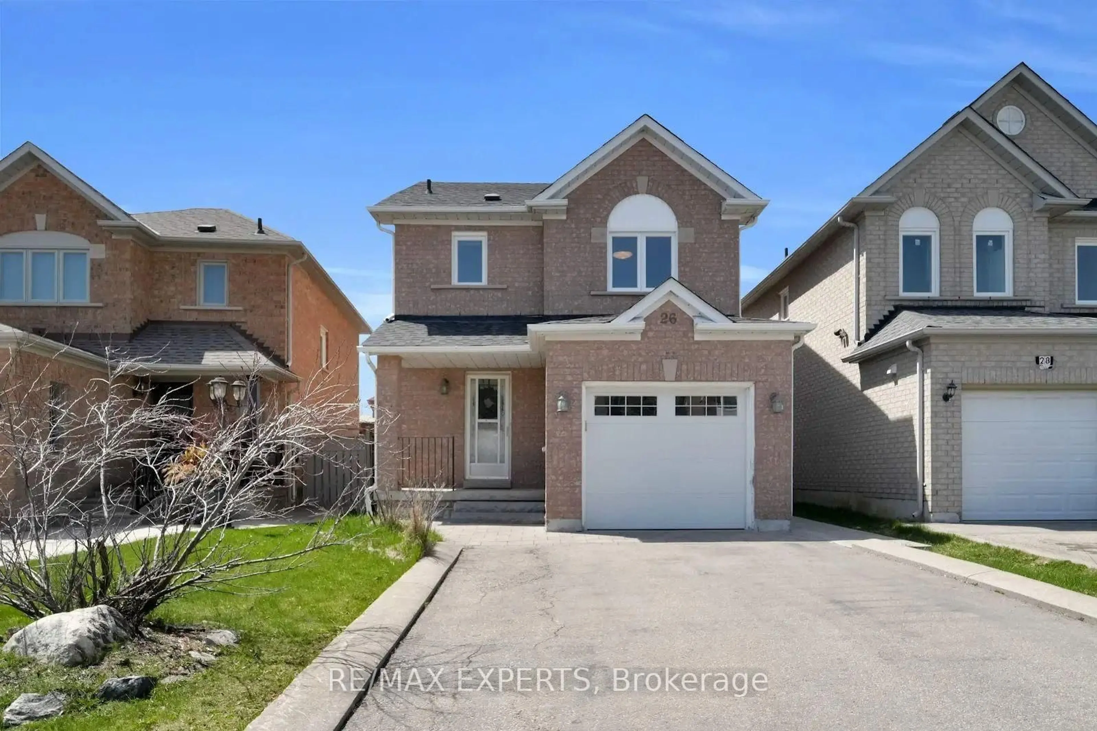 Home with brick exterior material, street for 26 Whitefaulds Rd, Vaughan Ontario L6A 2K1