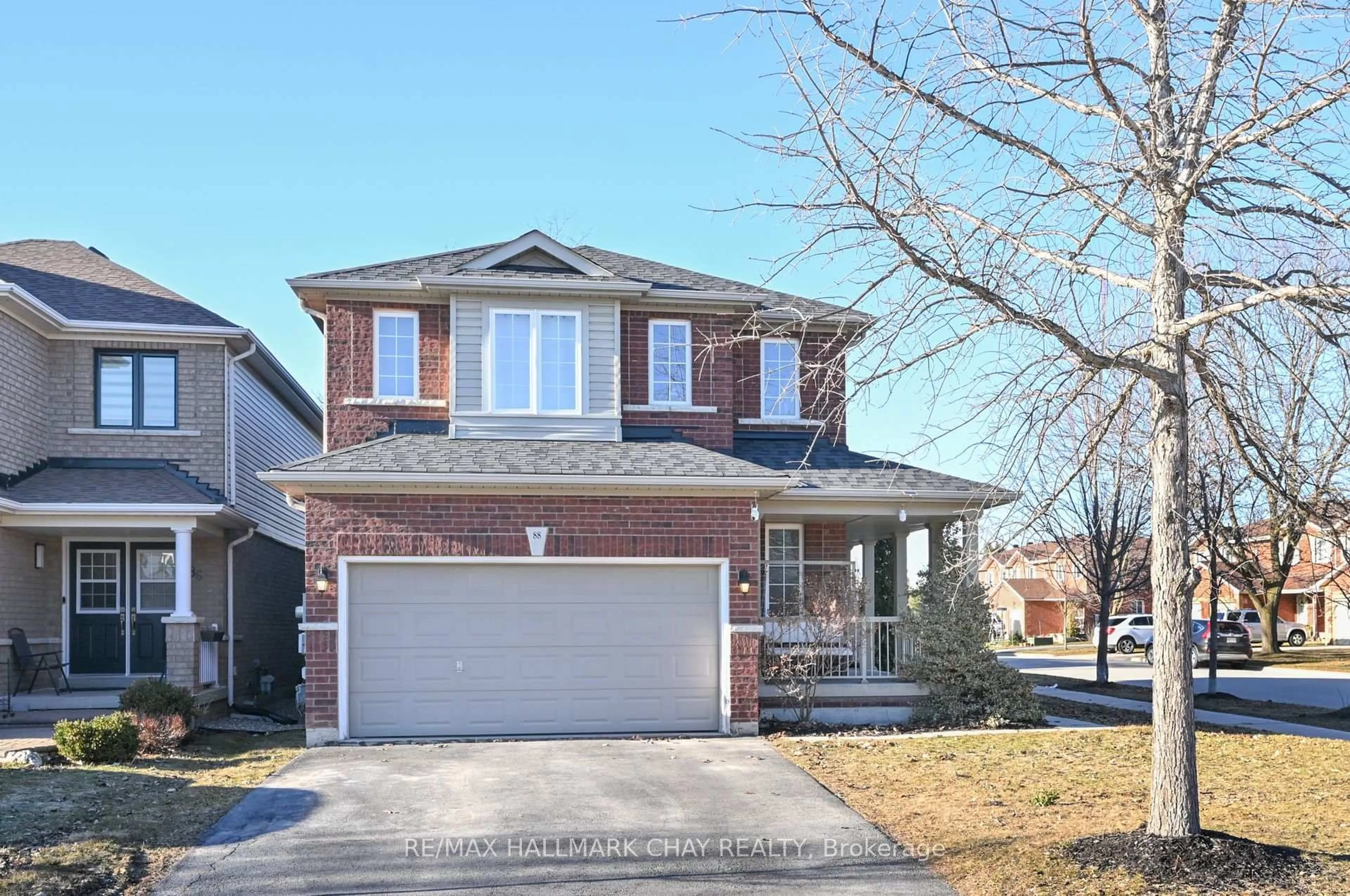 Home with brick exterior material, street for 88 Anderson Rd, New Tecumseth Ontario L9R 0B2