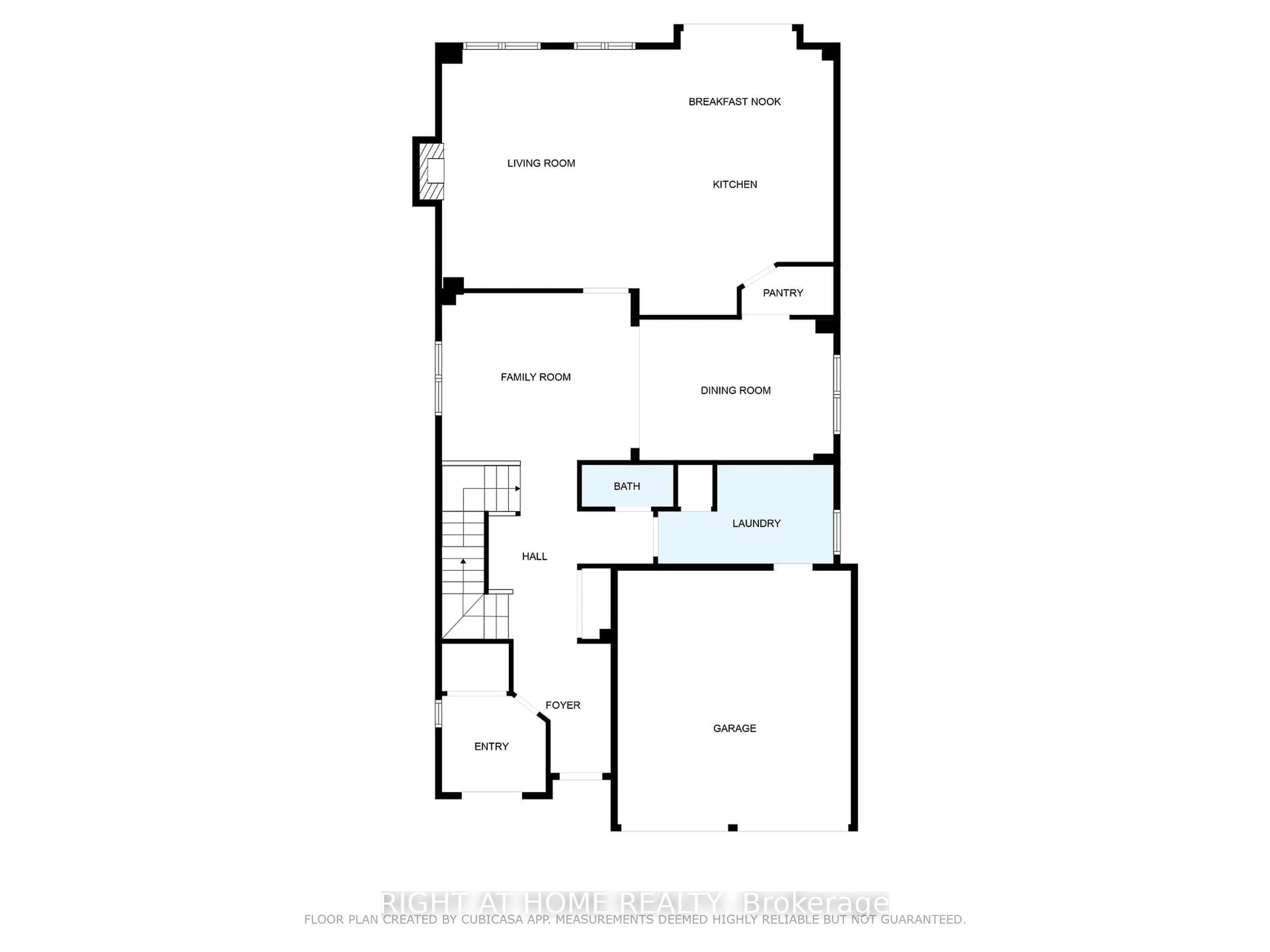 Floor plan for 40 Baycroft Blvd, Essa Ontario L3W 0M1