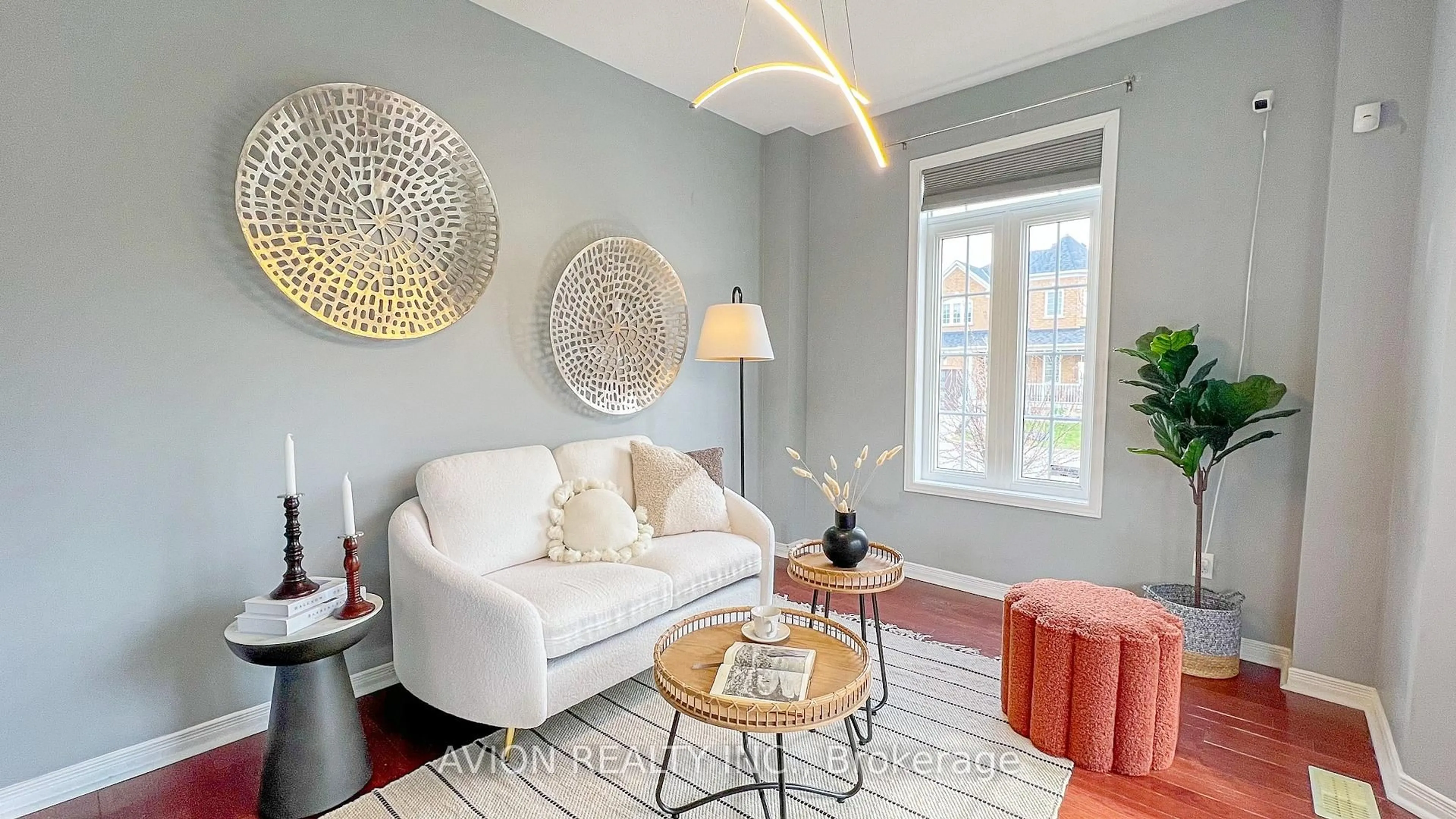 Living room with furniture, unknown for 2 Greengage St, Markham Ontario L6E 1X9