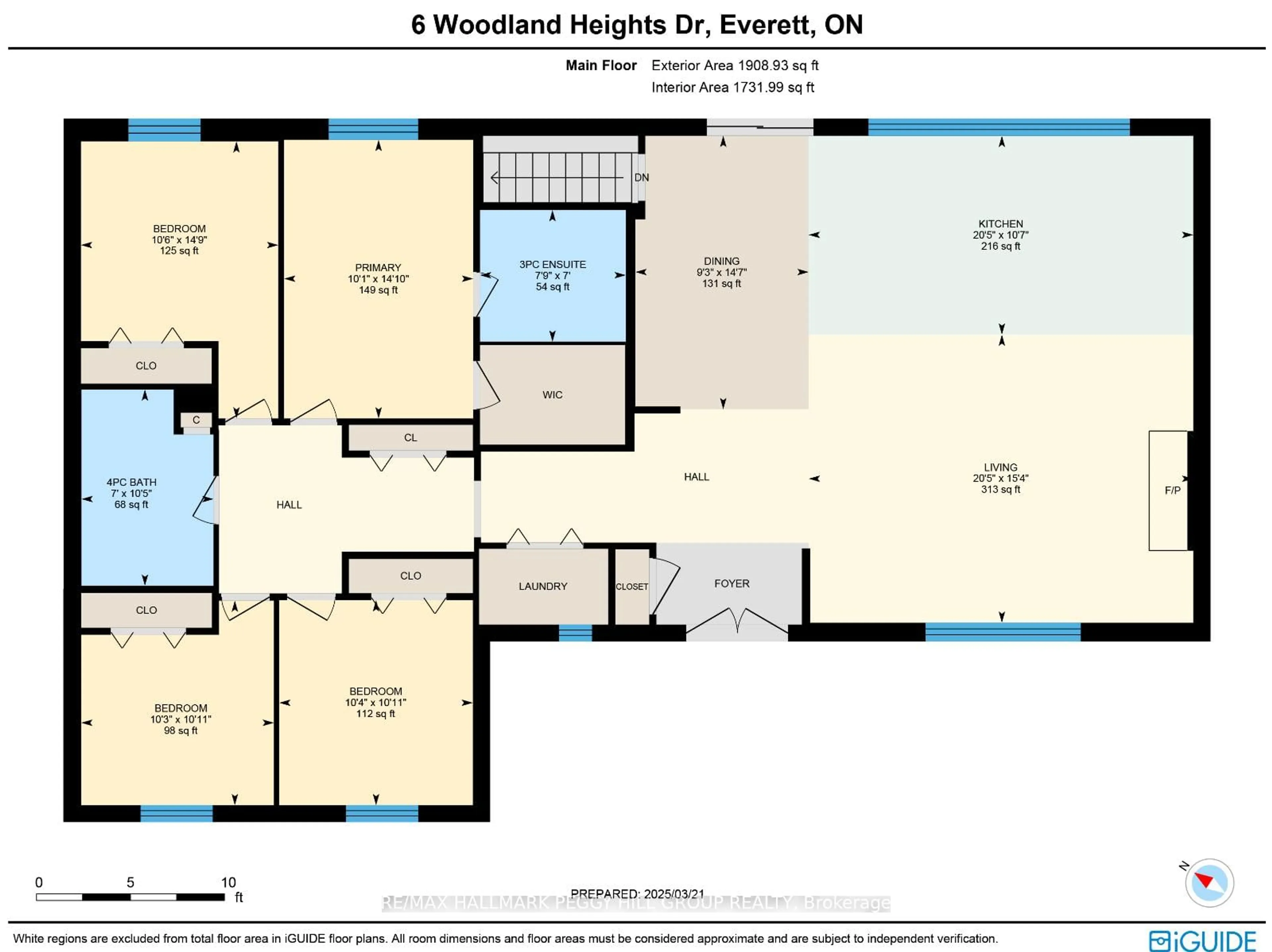 Floor plan for 6 Woodland Heights Dr, Adjala-Tosorontio Ontario L0M 1J0