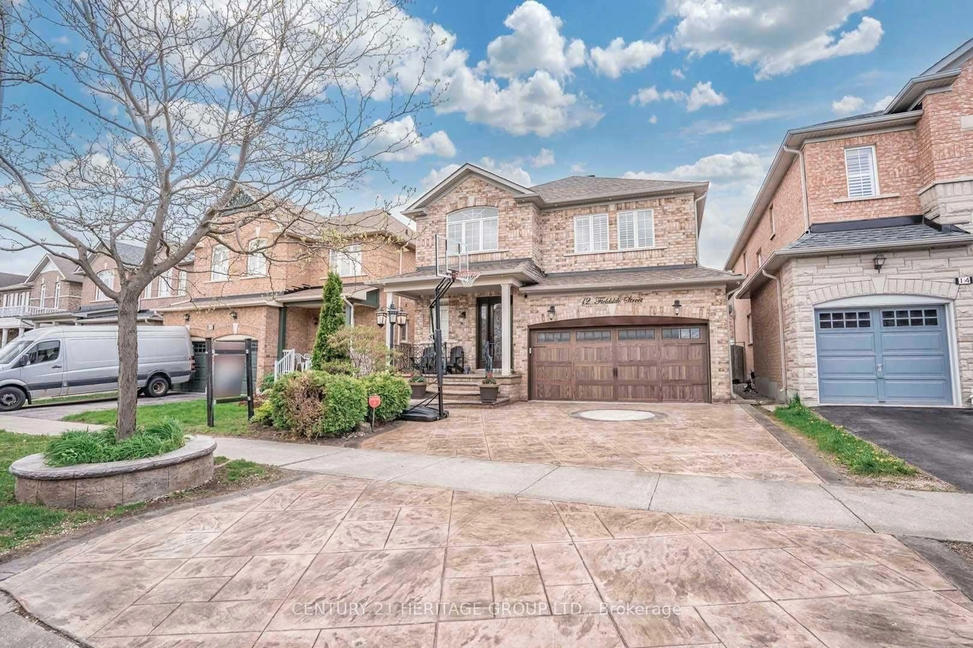 Home with brick exterior material, street for 12 Fieldside St, Markham Ontario L6B 0B4