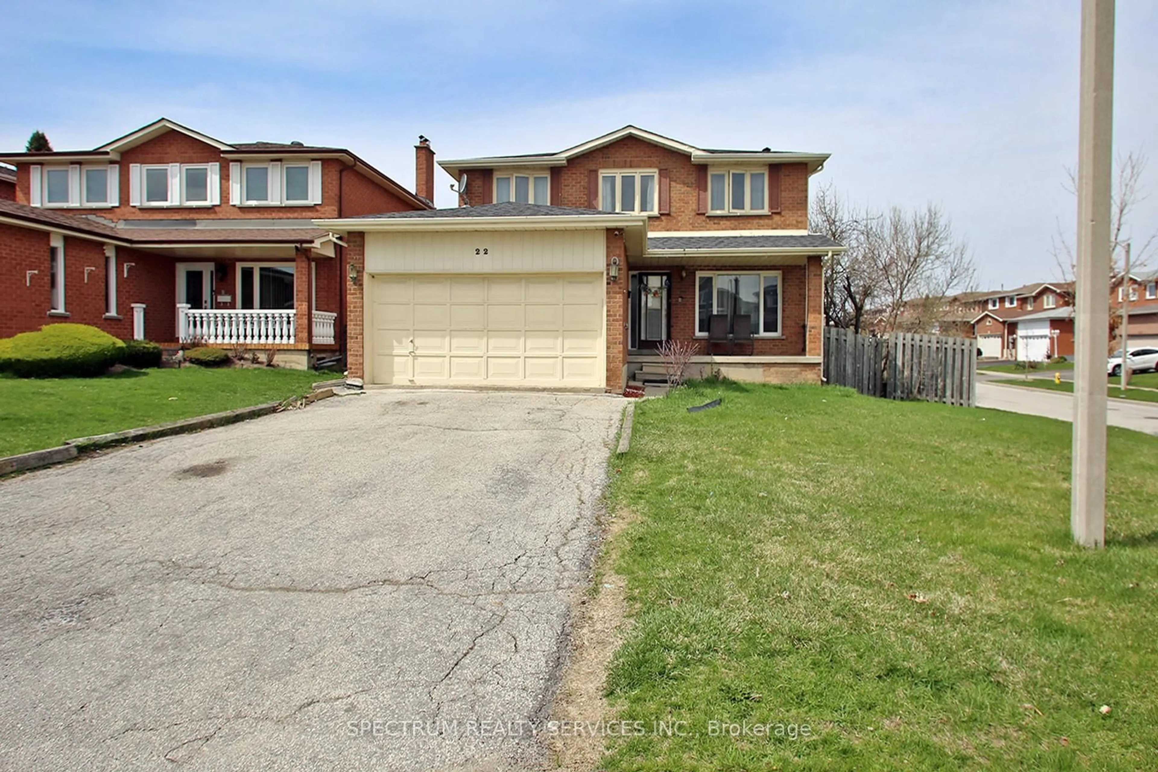 Home with brick exterior material, street for 22 Kaiser Dr, Vaughan Ontario L4L 3V4