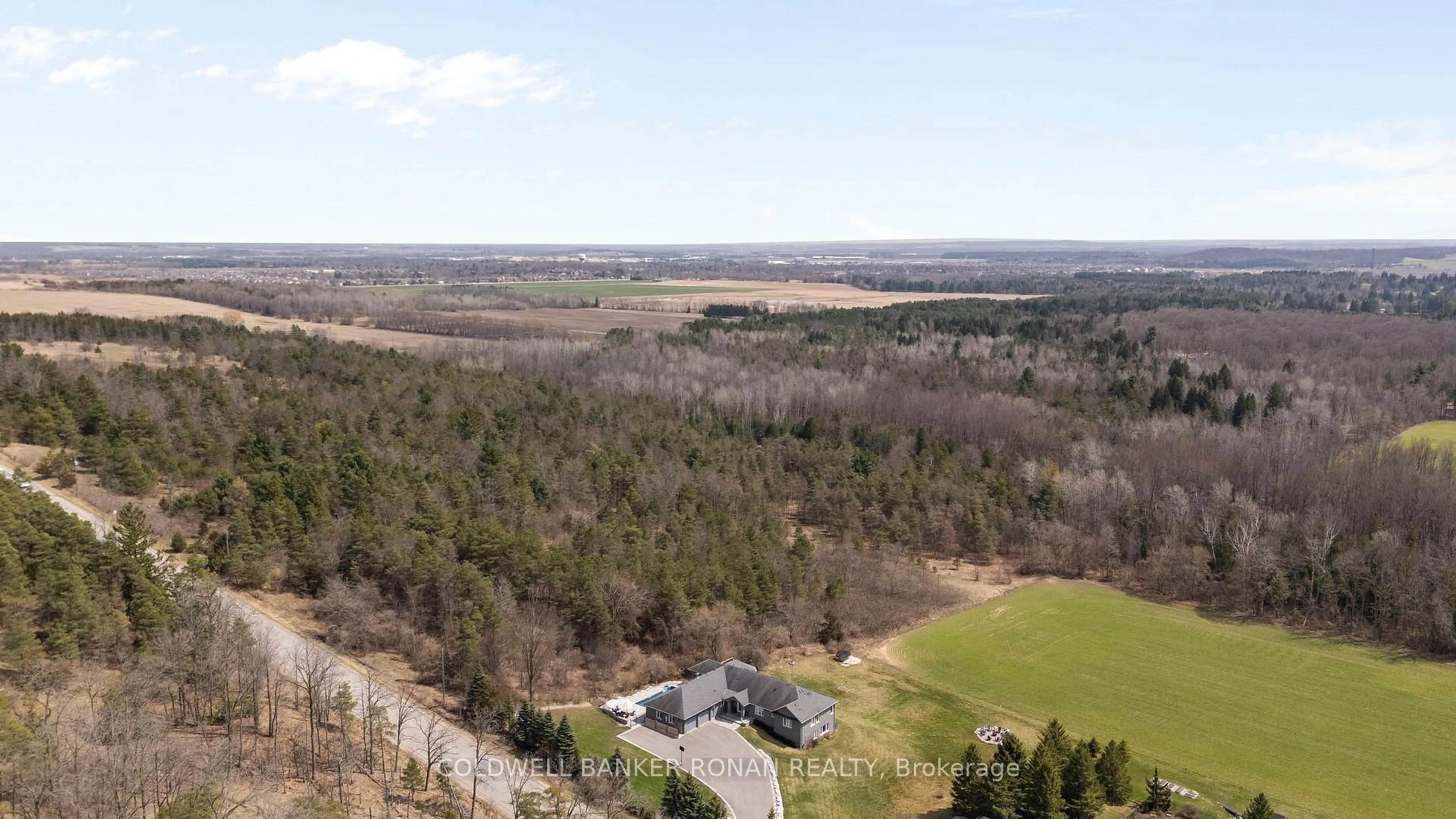A pic from outside/outdoor area/front of a property/back of a property/a pic from drone, forest/trees view for 7765 5  Sideroad N/A, Adjala-Tosorontio Ontario L9R 1V3