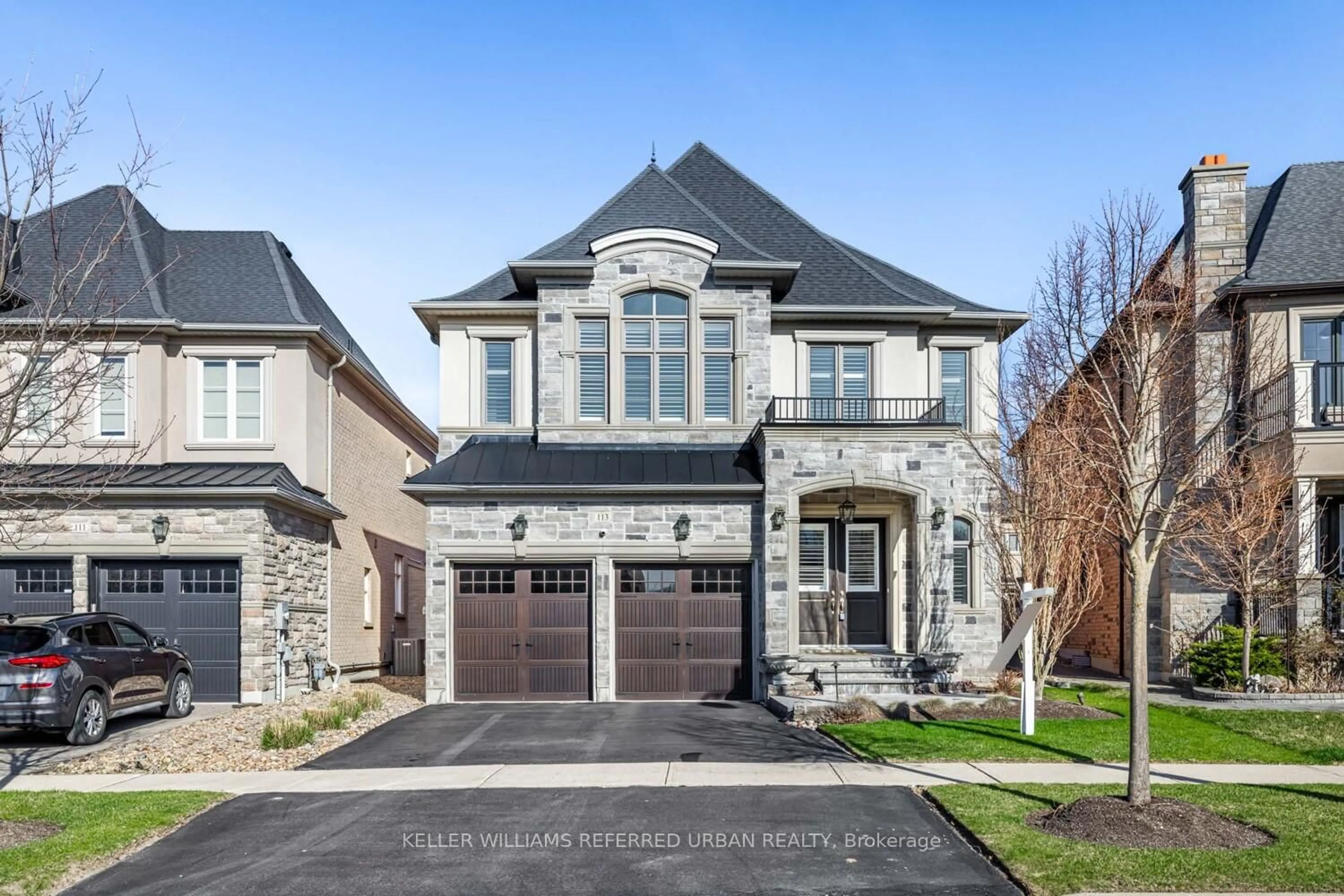 Home with brick exterior material, street for 113 Burns Blvd, King Ontario L7B 0M5