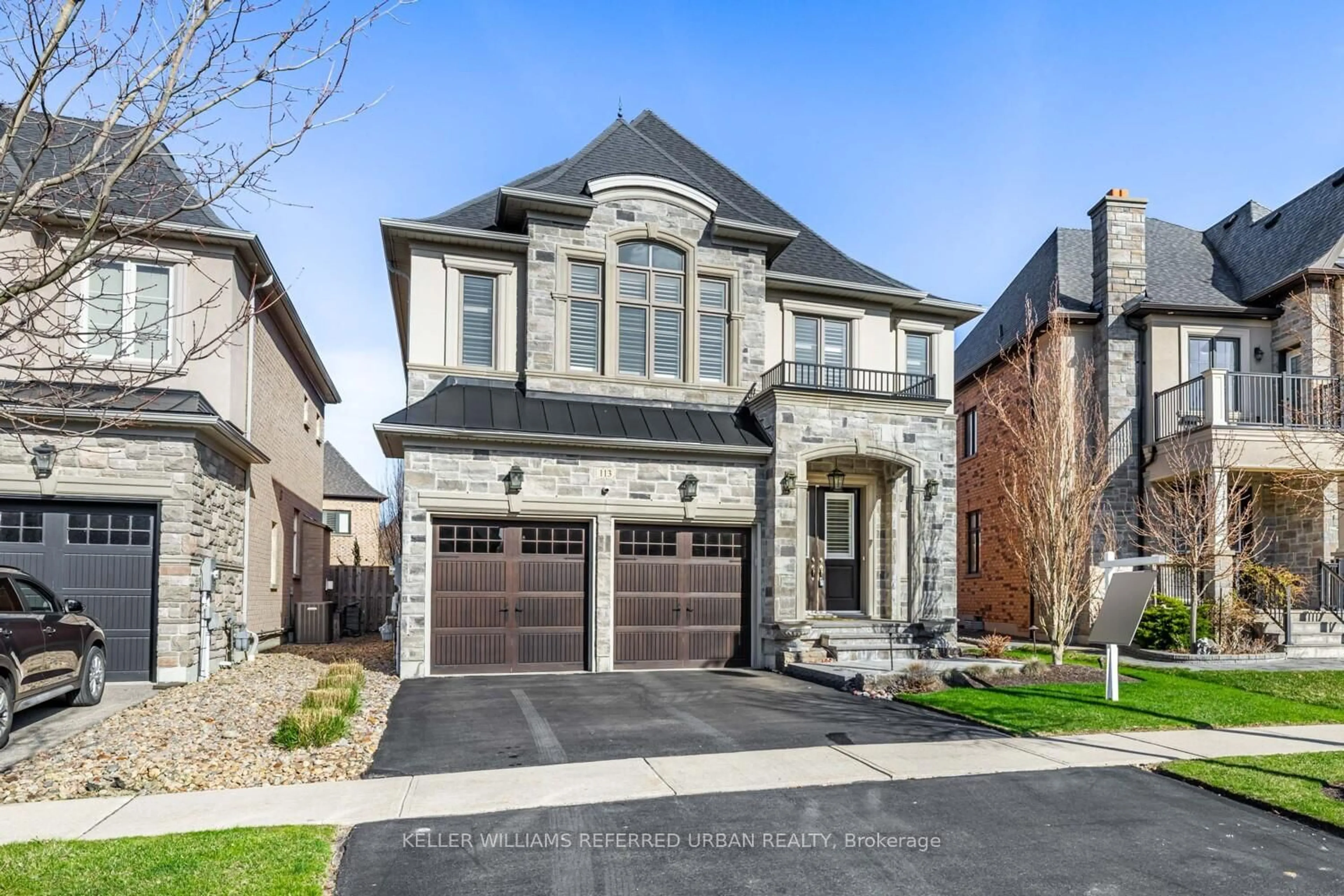 Home with brick exterior material, street for 113 Burns Blvd, King Ontario L7B 0M5