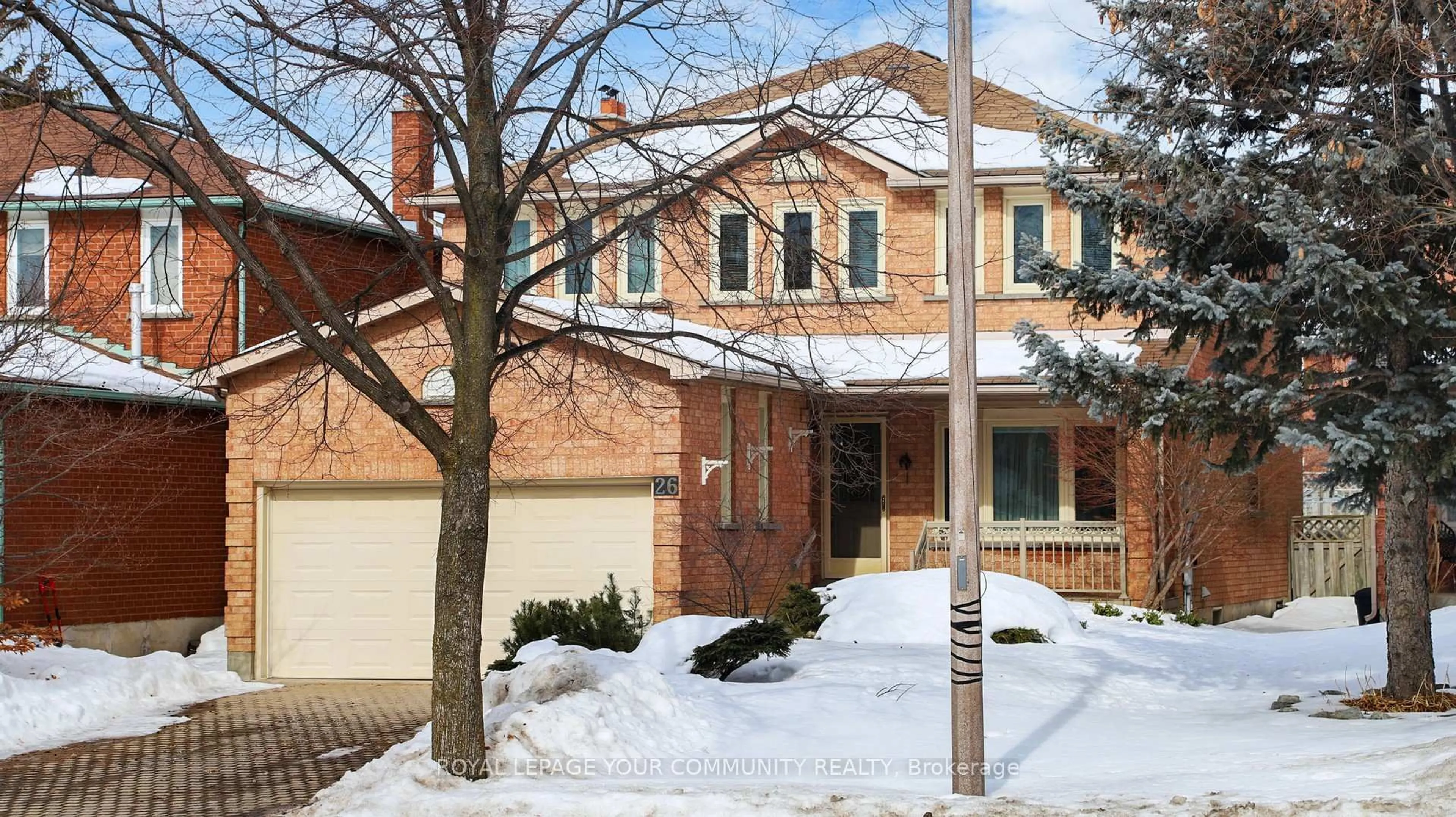 Home with brick exterior material, street for 26 Dicarlo Dr, Vaughan Ontario L6A 1K4